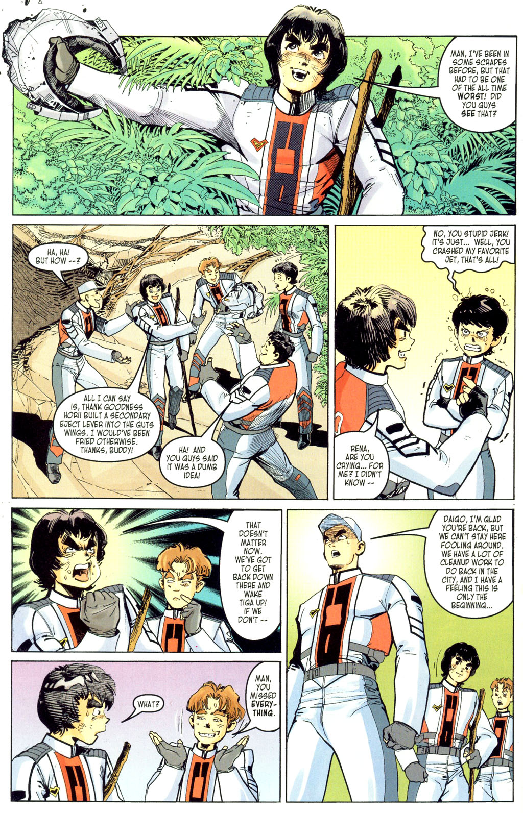 Read online Ultraman Tiga comic -  Issue #3 - 28