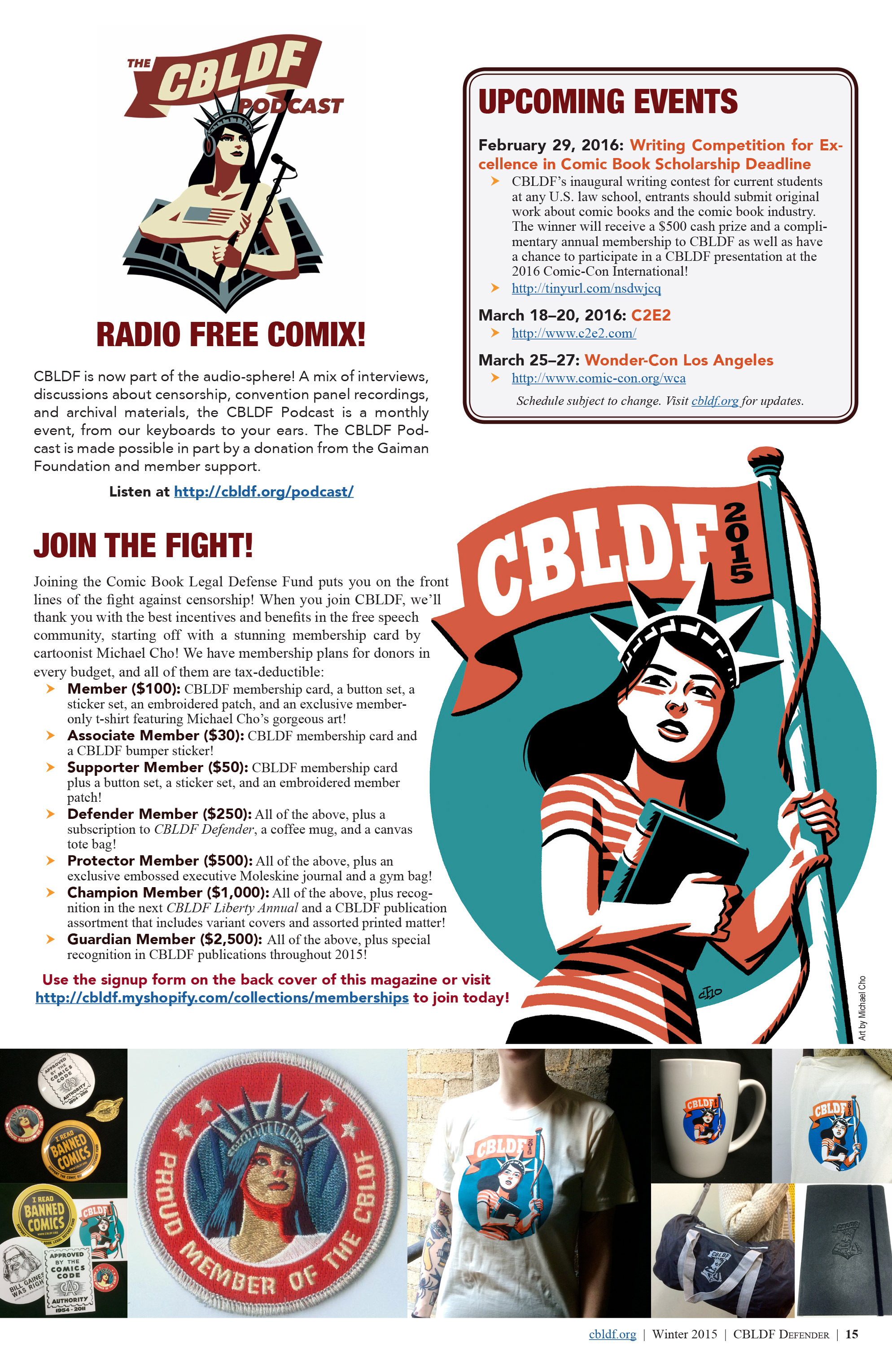 Read online CBLDF Defender comic -  Issue #4 - 15