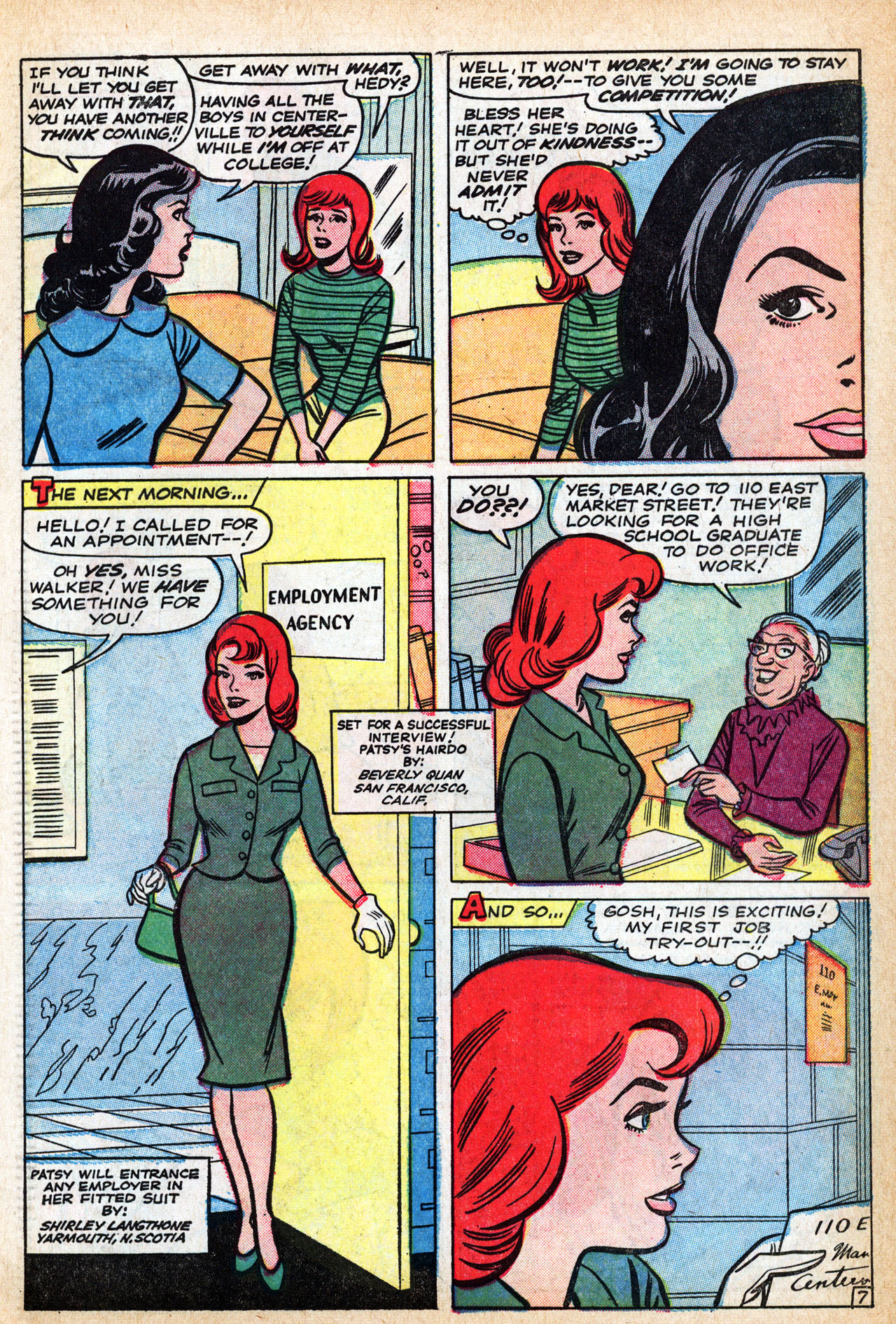 Read online Patsy Walker comic -  Issue #116 - 11