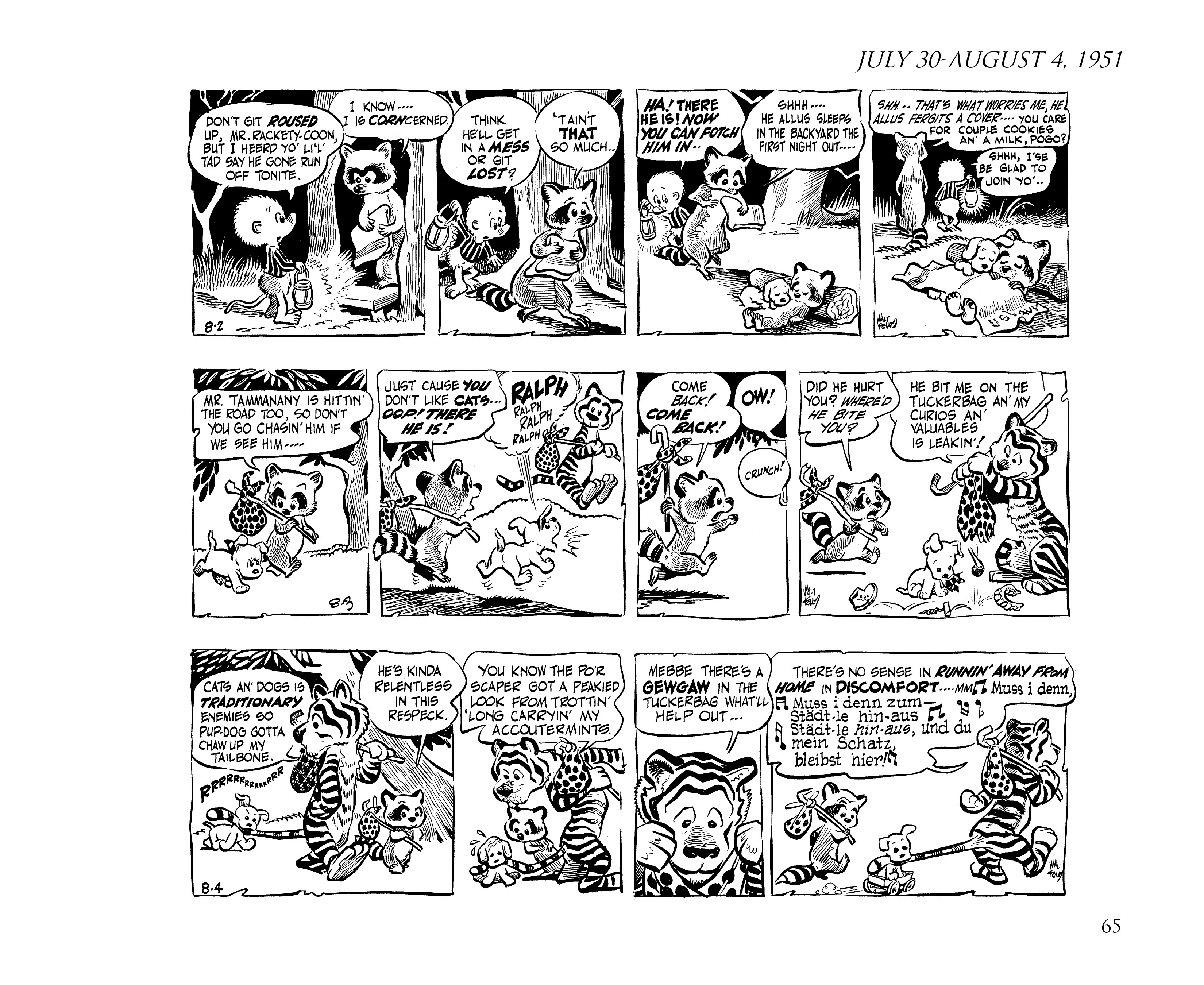 Read online Pogo by Walt Kelly: The Complete Syndicated Comic Strips comic -  Issue # TPB 2 (Part 1) - 83