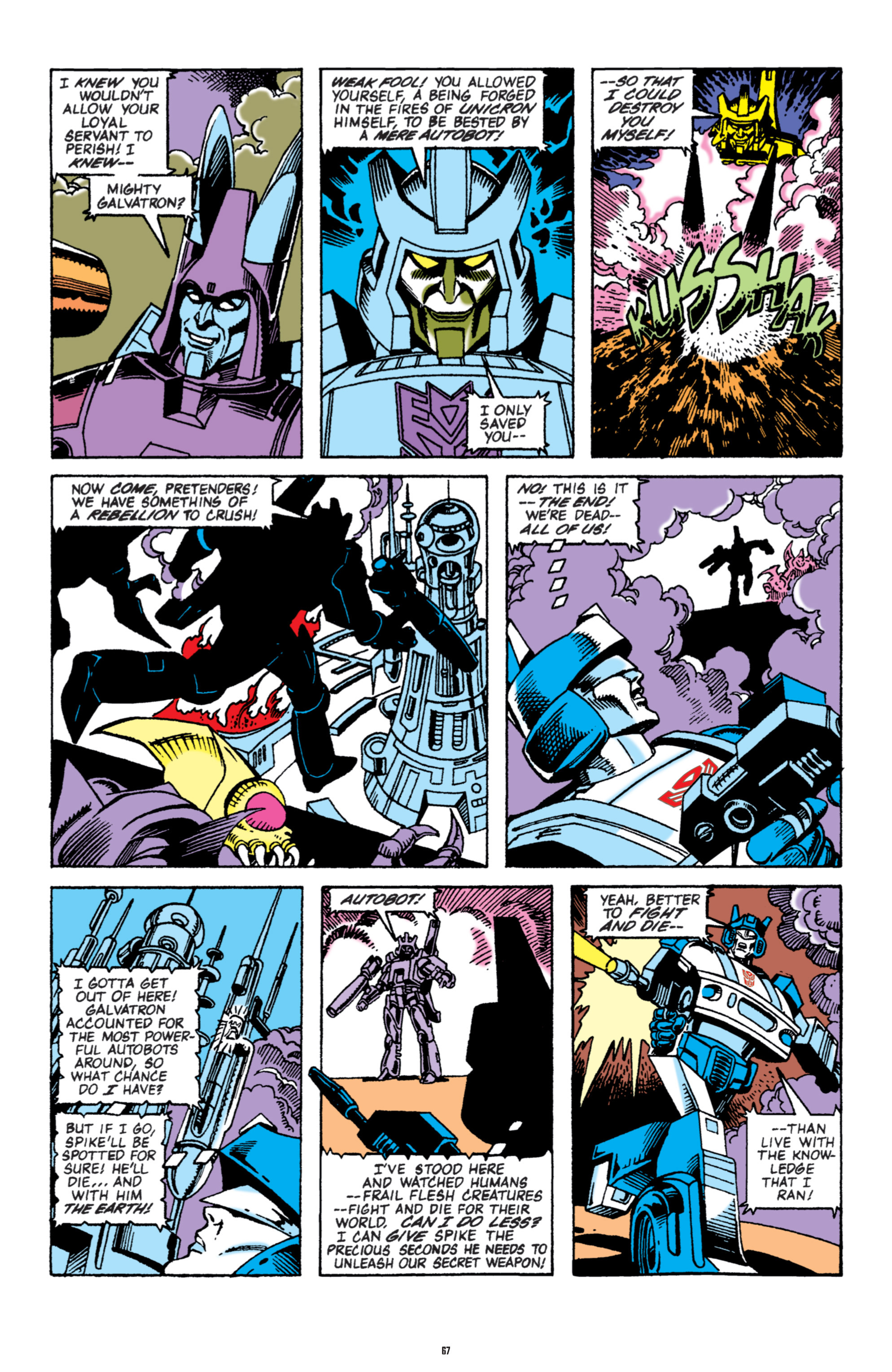 Read online The Transformers Classics comic -  Issue # TPB 6 - 67