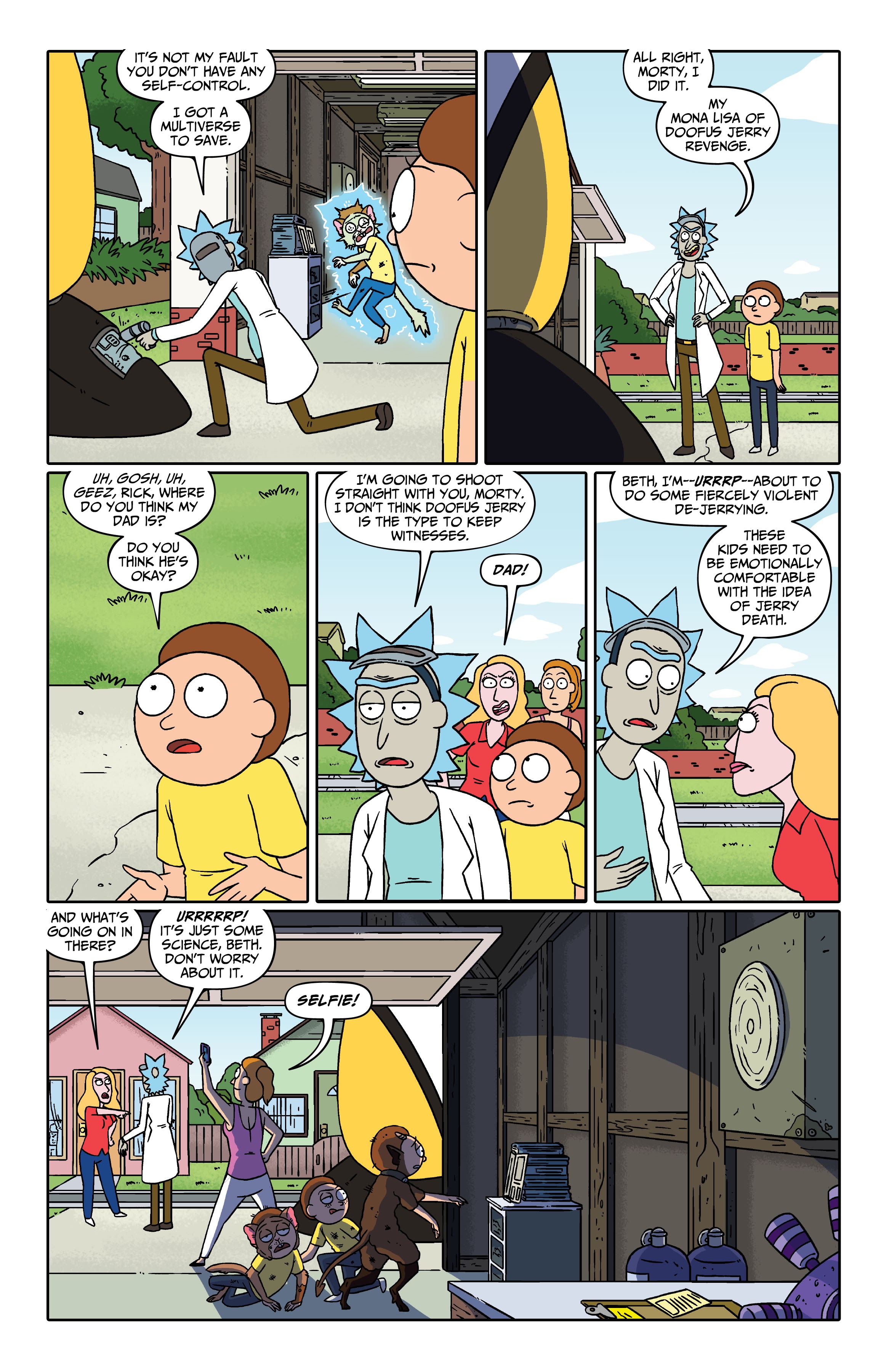 Read online Rick and Morty comic -  Issue # (2015) _Deluxe Edition 3 (Part 1) - 50