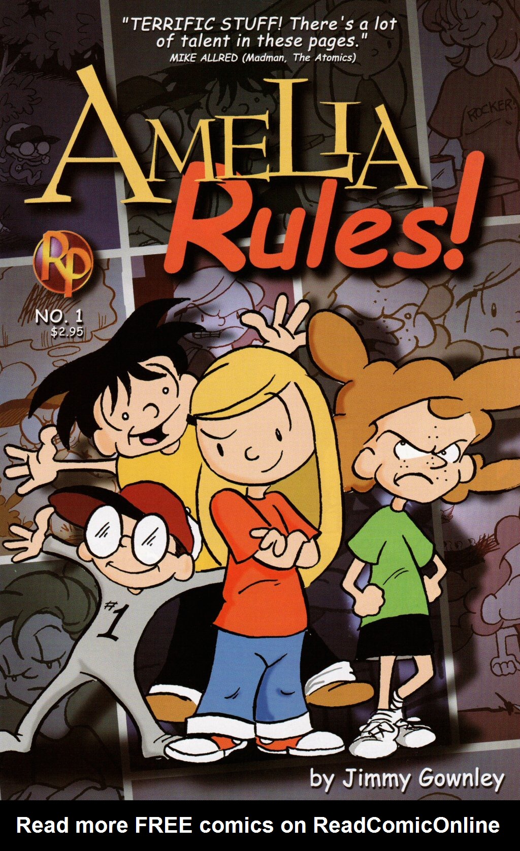 Read online Amelia Rules! comic -  Issue #1 - 1