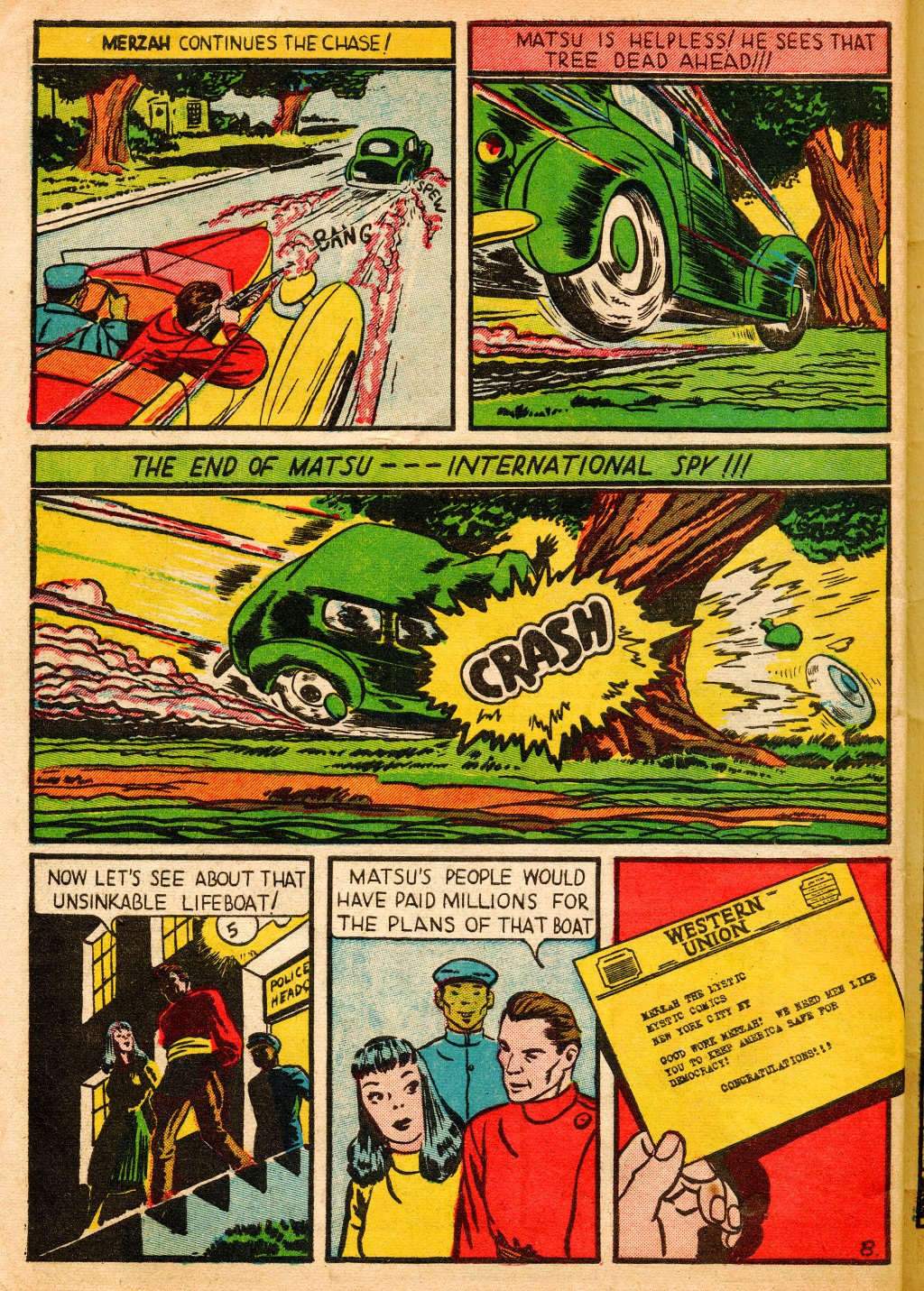 Mystic Comics (1940) issue 4 - Page 56