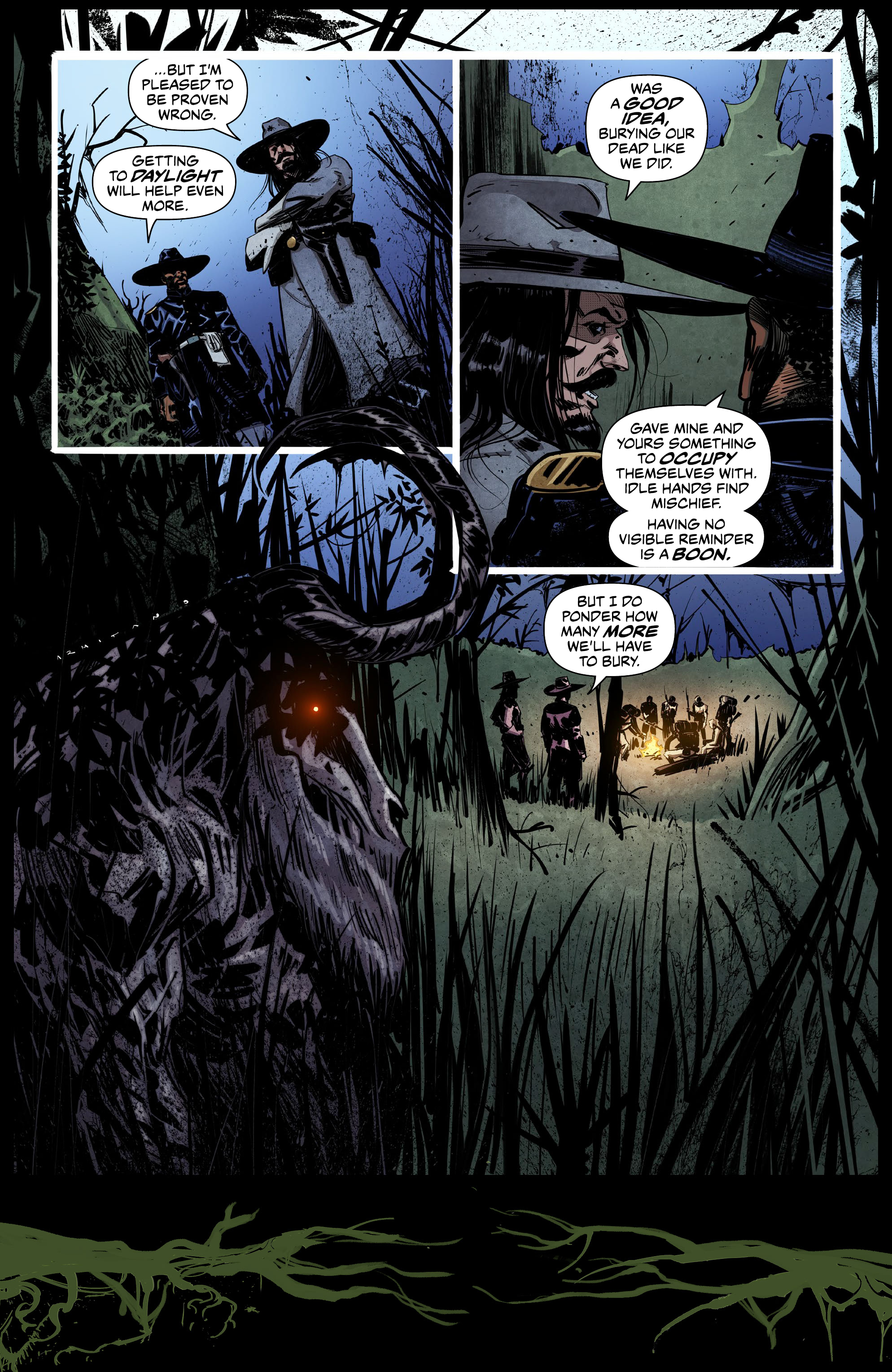 Read online Swamp God comic -  Issue #4 - 12