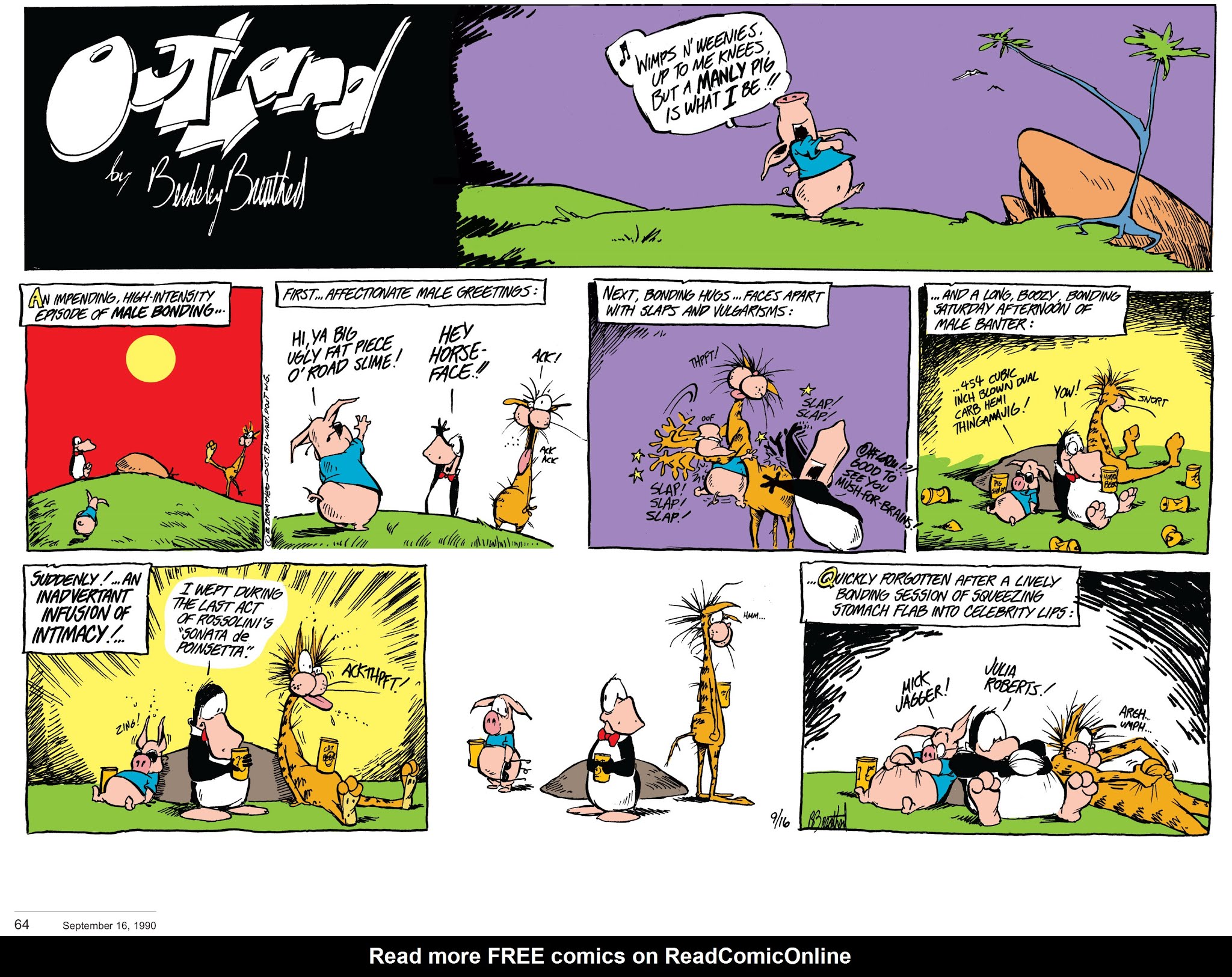 Read online Berkeley Breathed’s Outland comic -  Issue # TPB (Part 1) - 65