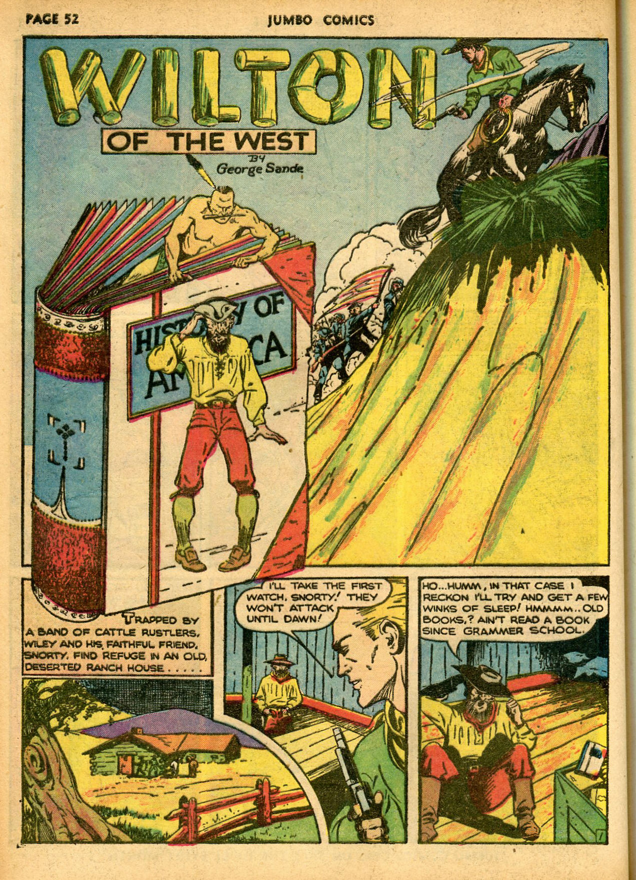 Read online Jumbo Comics comic -  Issue #21 - 54