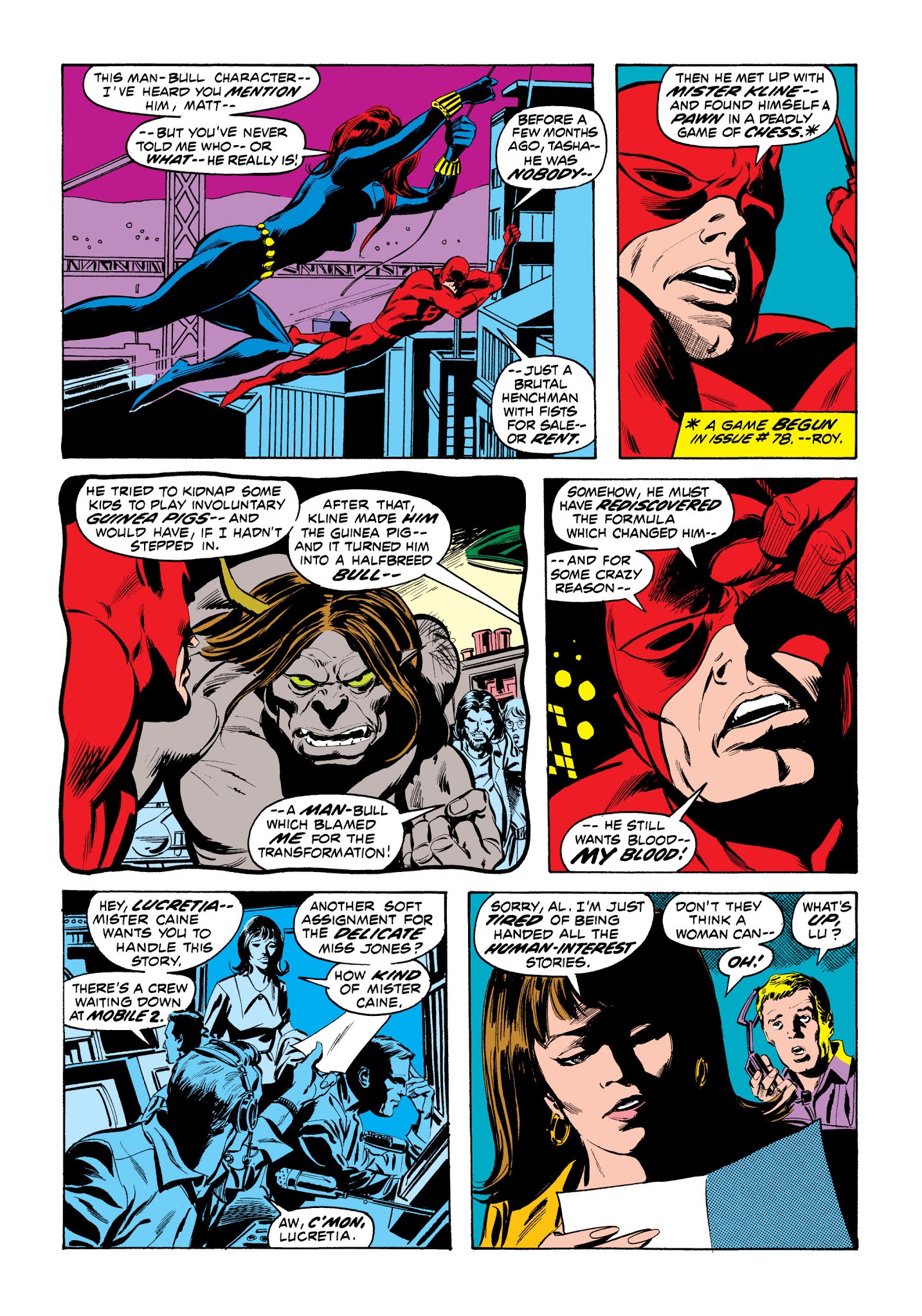 Read online Marvel Masterworks: Daredevil comic -  Issue # TPB 9 - 37
