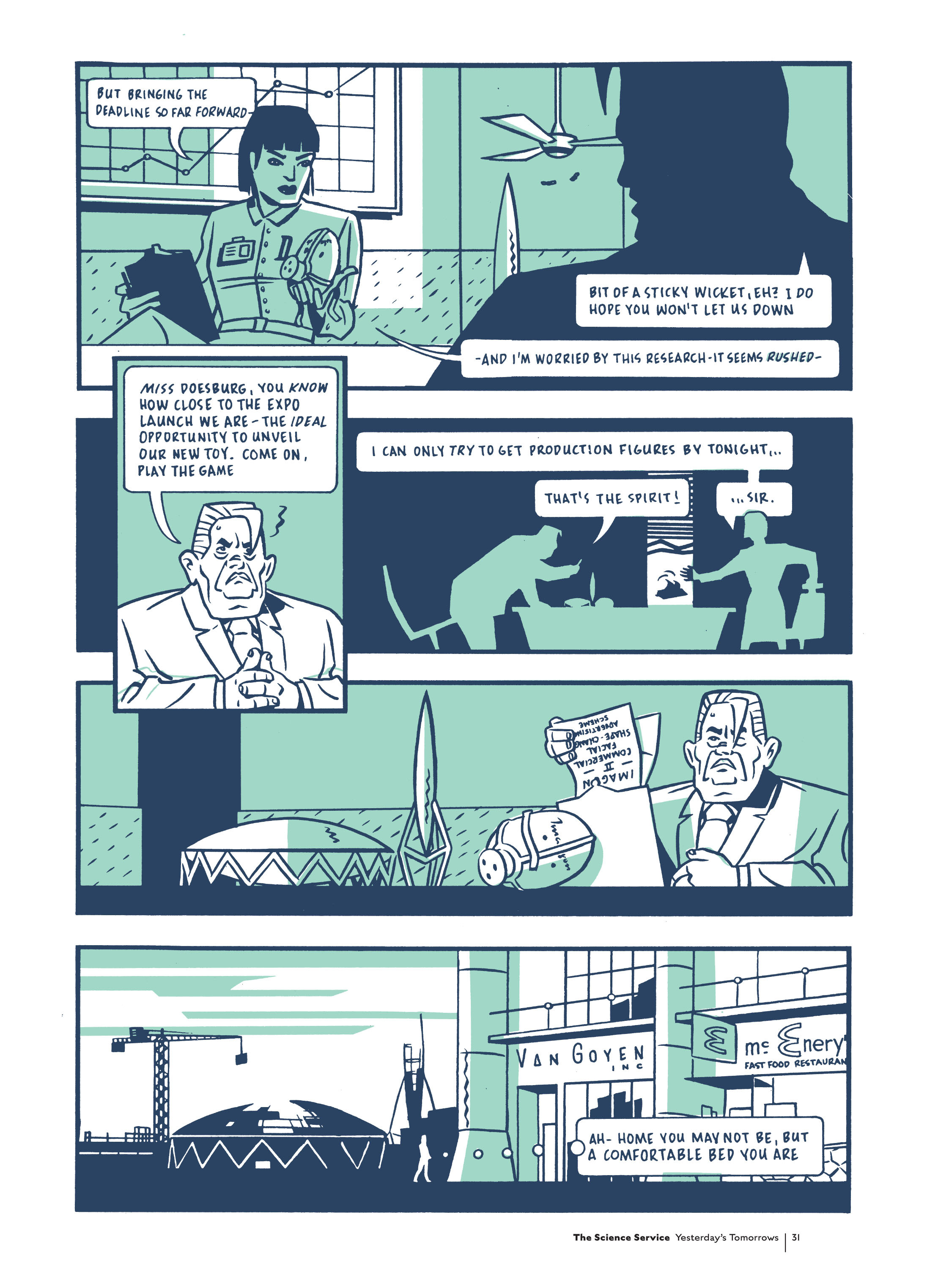 Read online Yesterday's Tomorrows comic -  Issue # TPB (Part 1) - 29