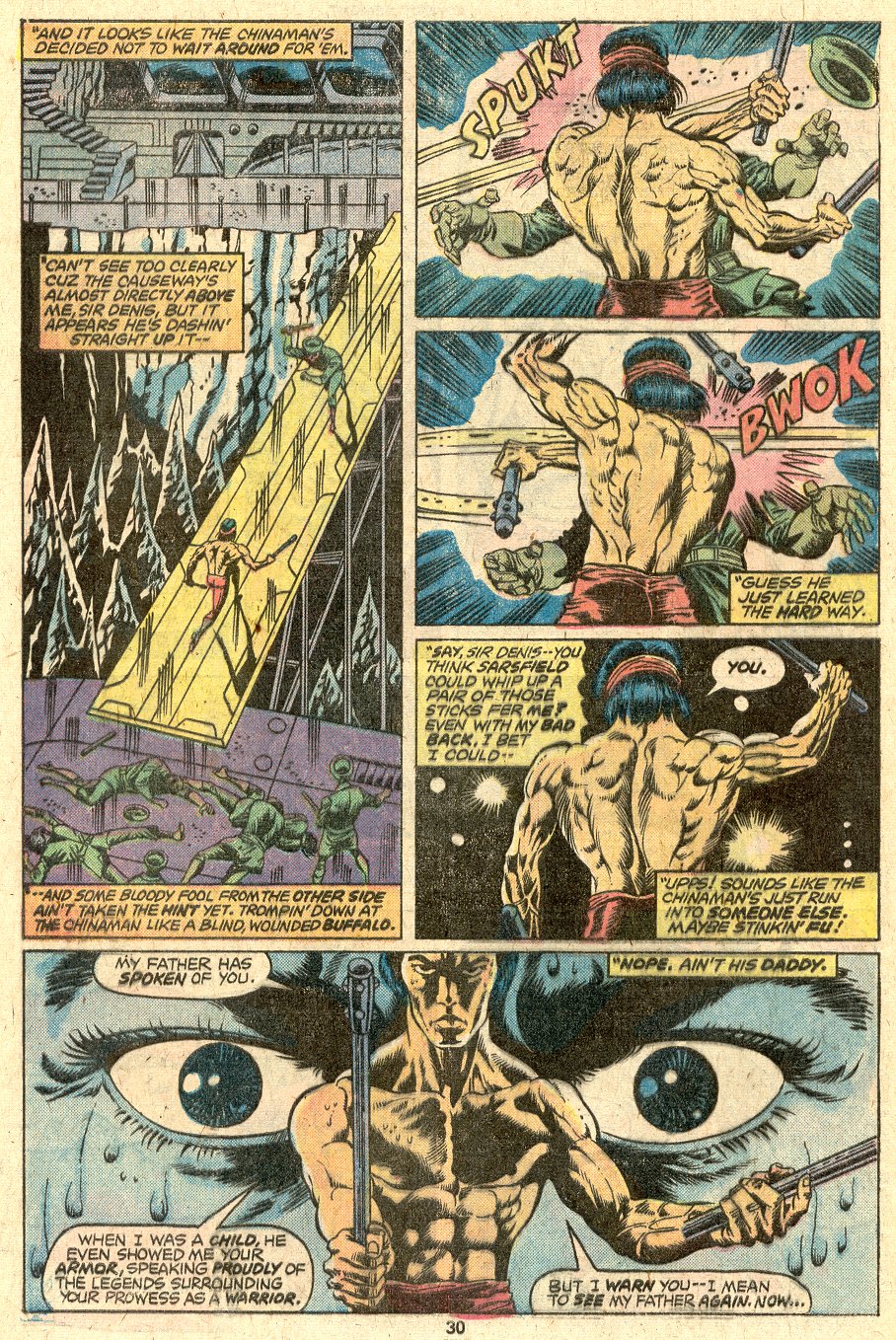 Read online Master of Kung Fu (1974) comic -  Issue #48 - 16