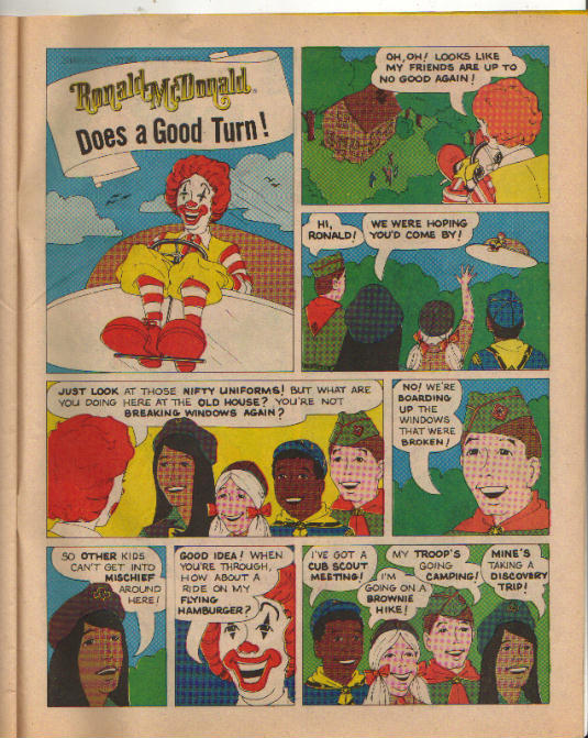 Read online Ronald McDonald Adventures in Scouting comic -  Issue # Full - 8