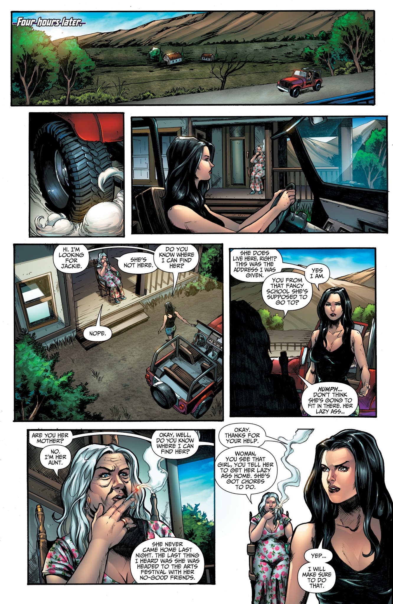 Read online Grimm Fairy Tales (2016) comic -  Issue #7 - 8