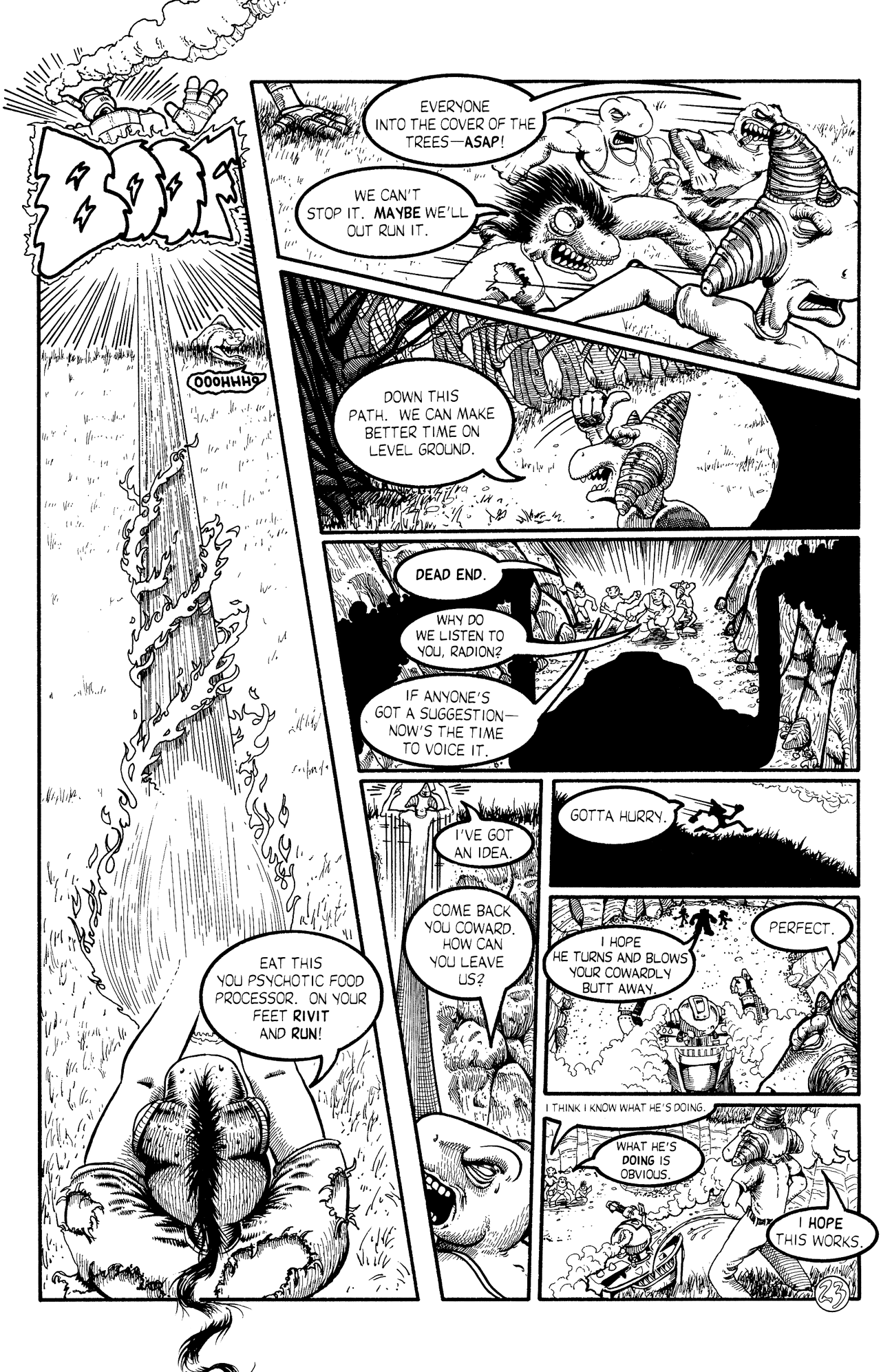 Read online Cold-Blooded Chameleon Commandos comic -  Issue #5 - 24