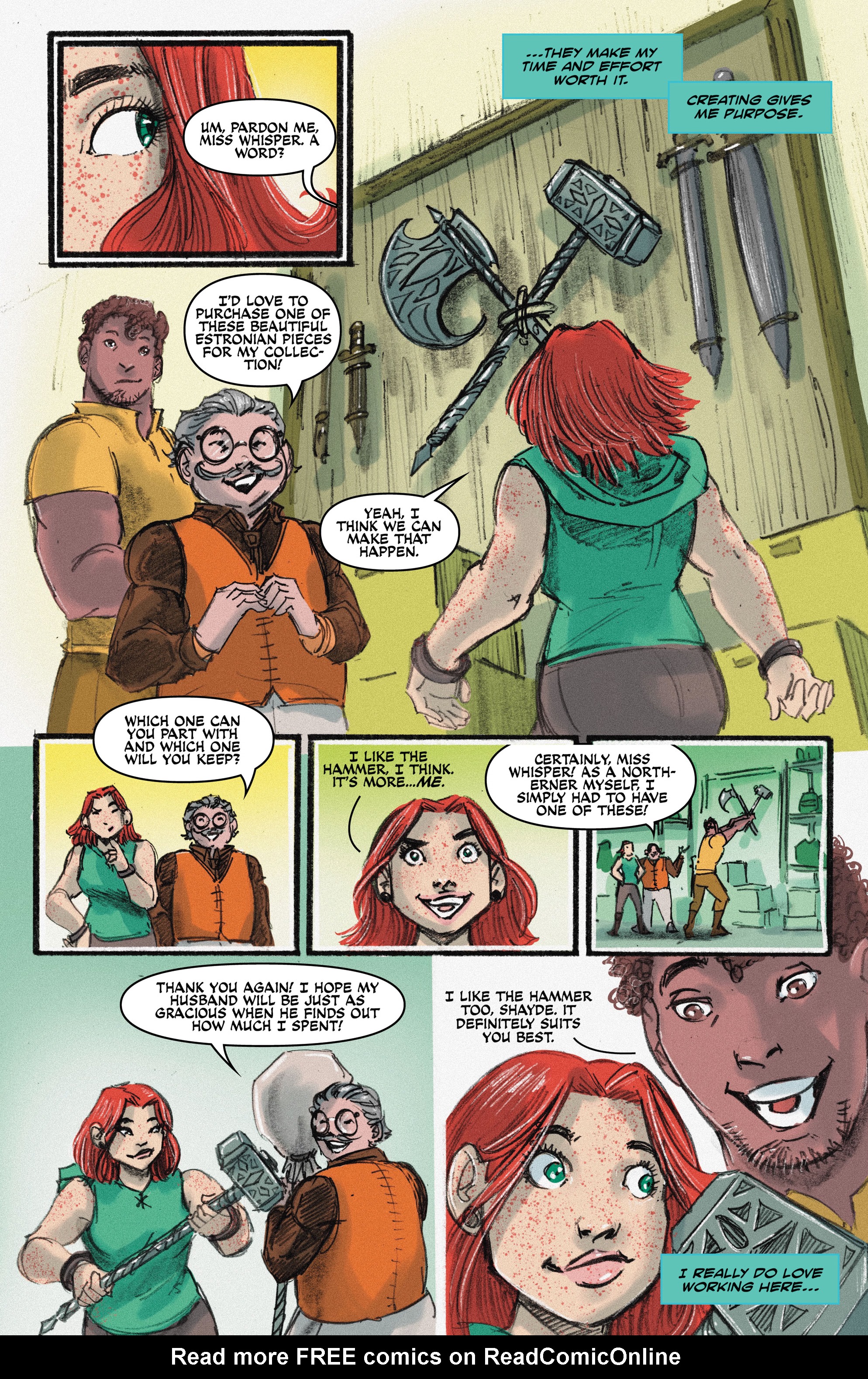 Read online Stoneheart comic -  Issue #1 - 21