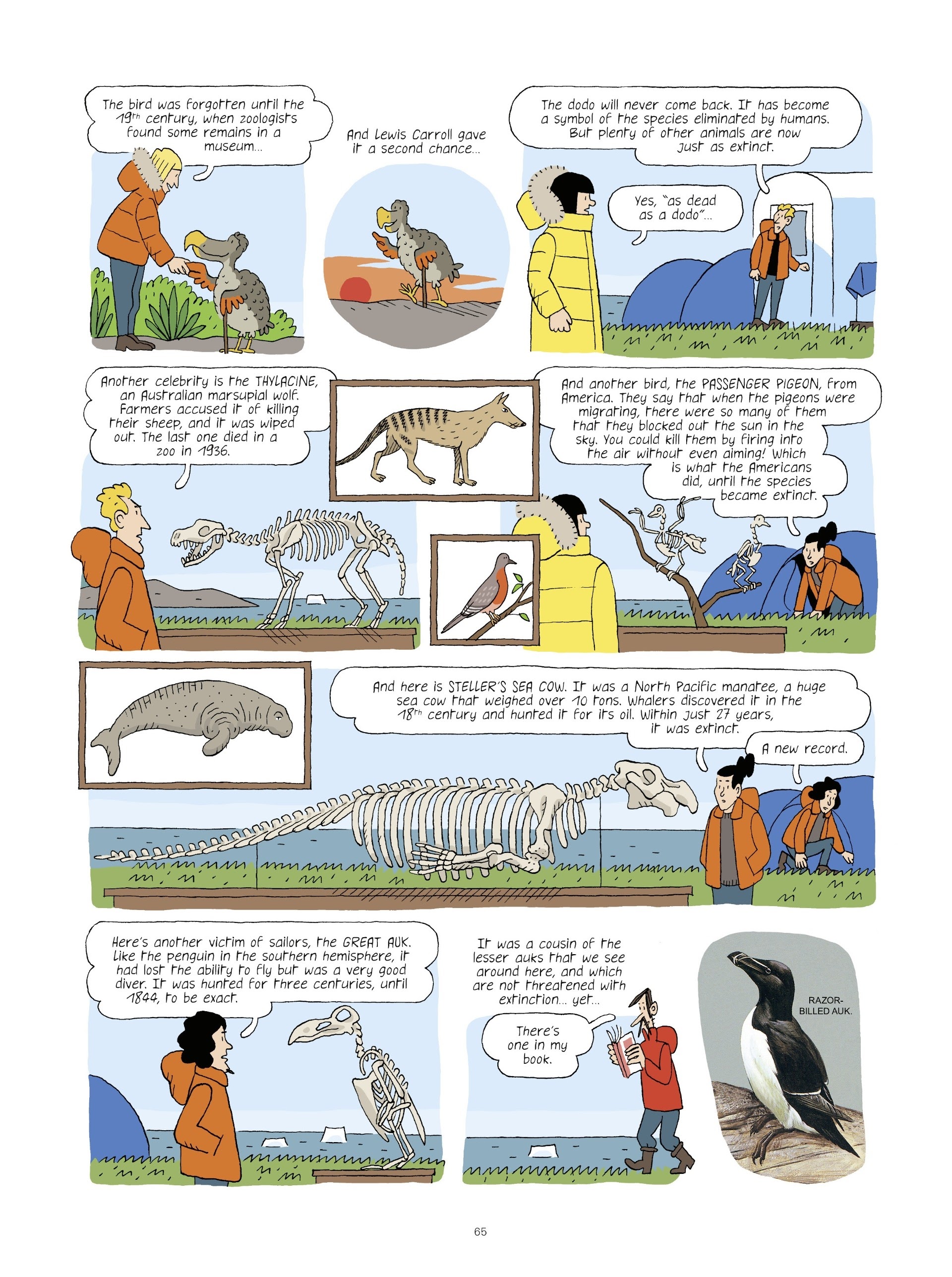 Read online Extinctions: Twilight of the Species comic -  Issue # TPB - 65