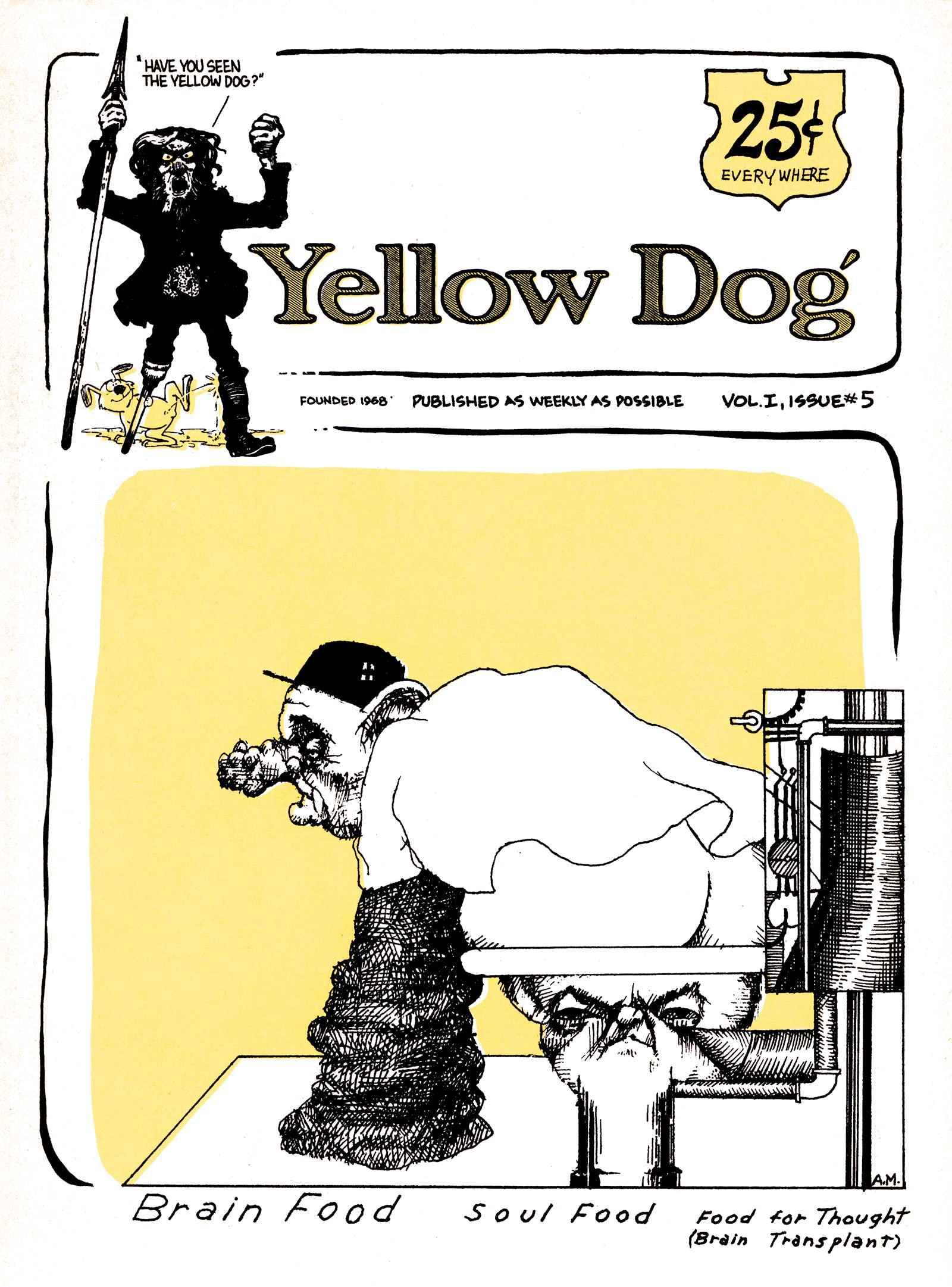 Read online Yellow Dog comic -  Issue #5 - 1