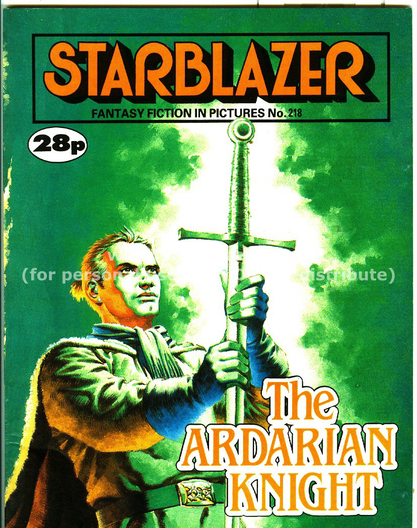 Read online Starblazer comic -  Issue #218 - 1