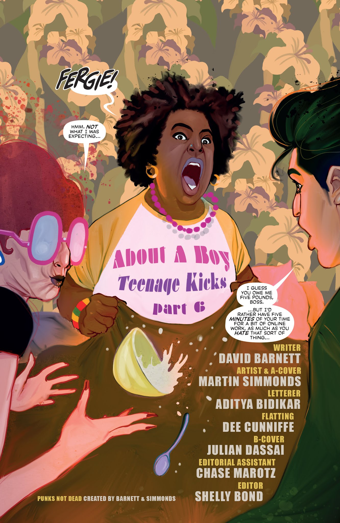 Read online Punks Not Dead comic -  Issue #6 - 7