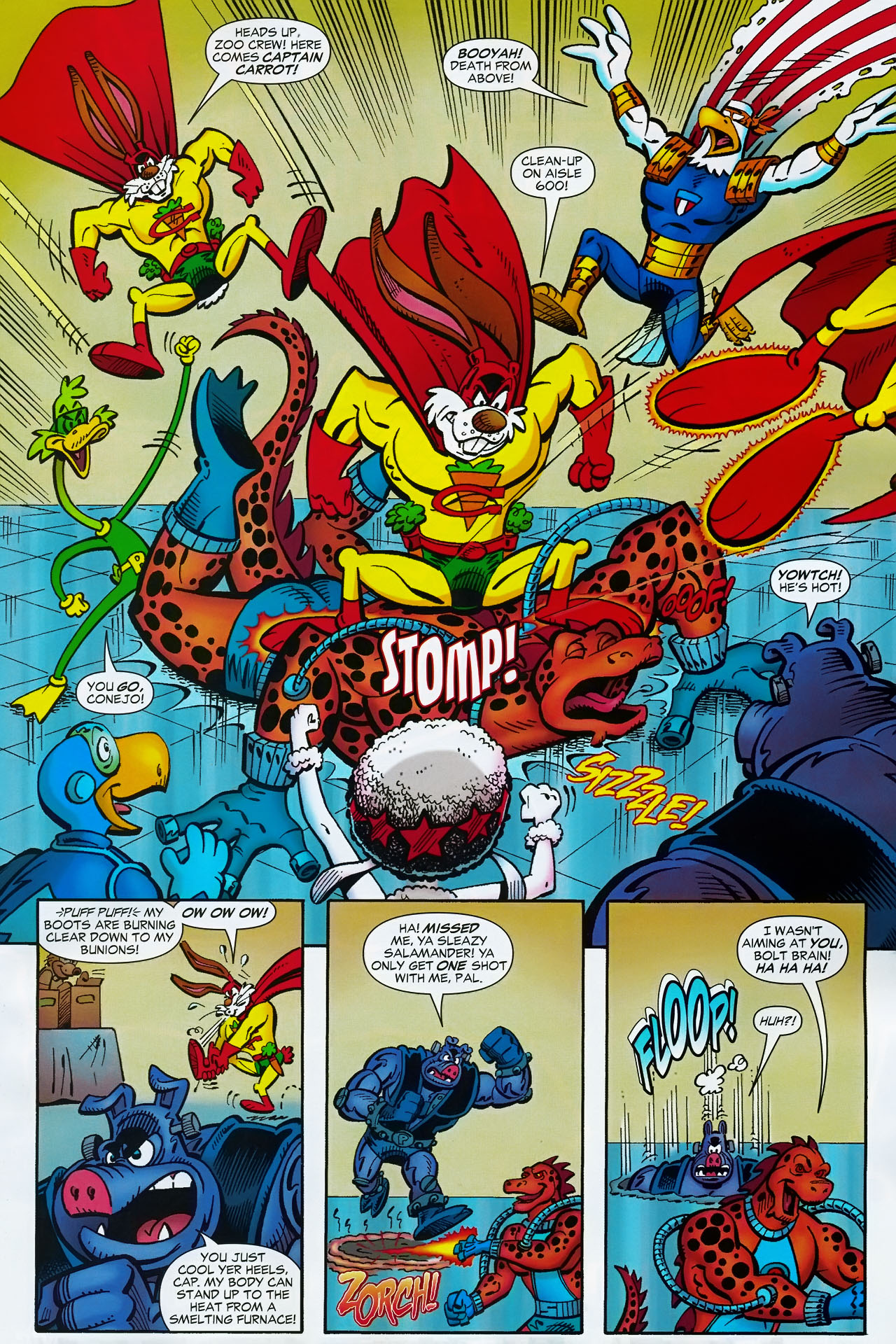 Read online Captain Carrot and the Final Ark comic -  Issue #1 - 8