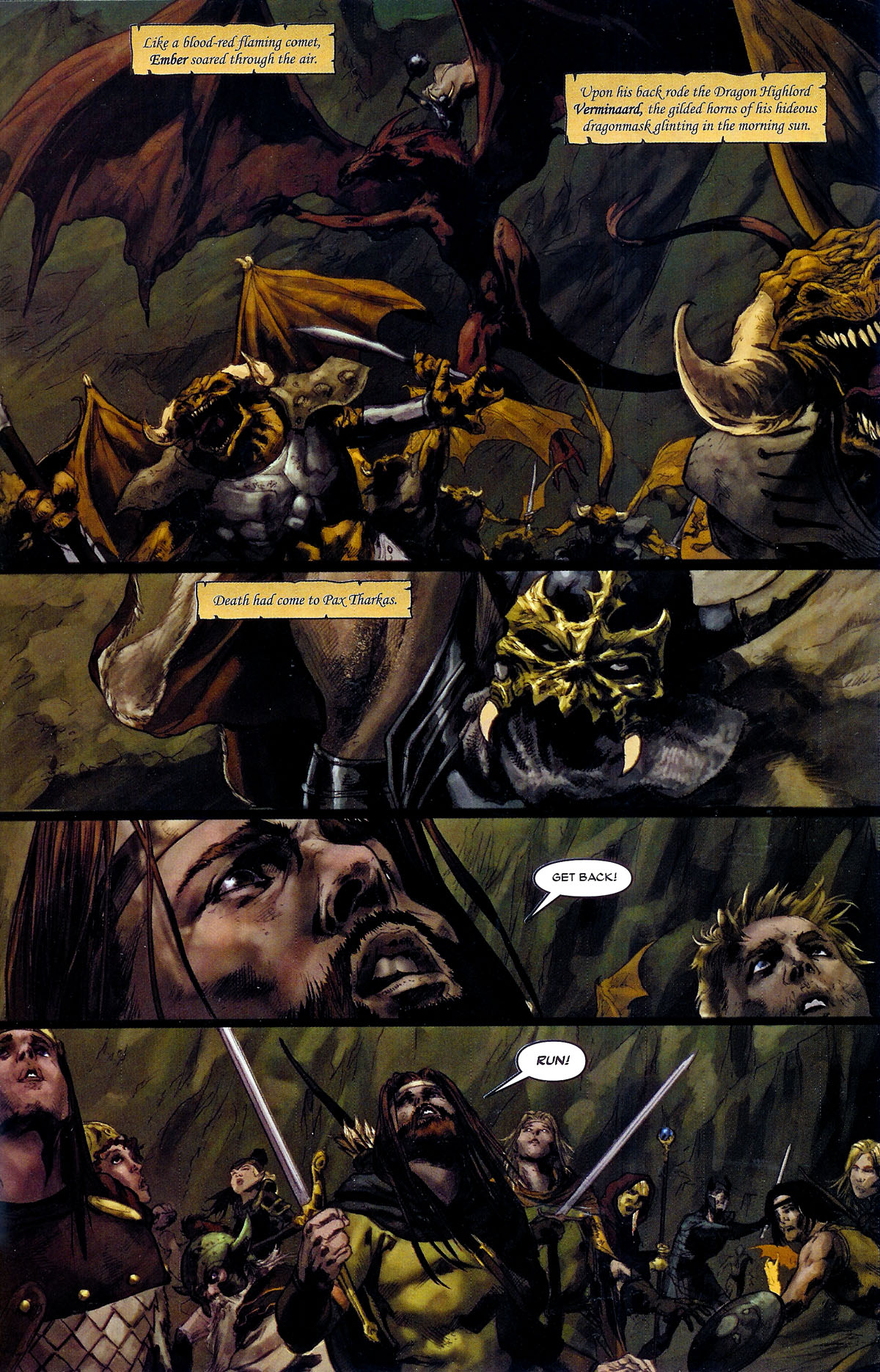 Read online Dragonlance Chronicles (2005) comic -  Issue #8 - 4
