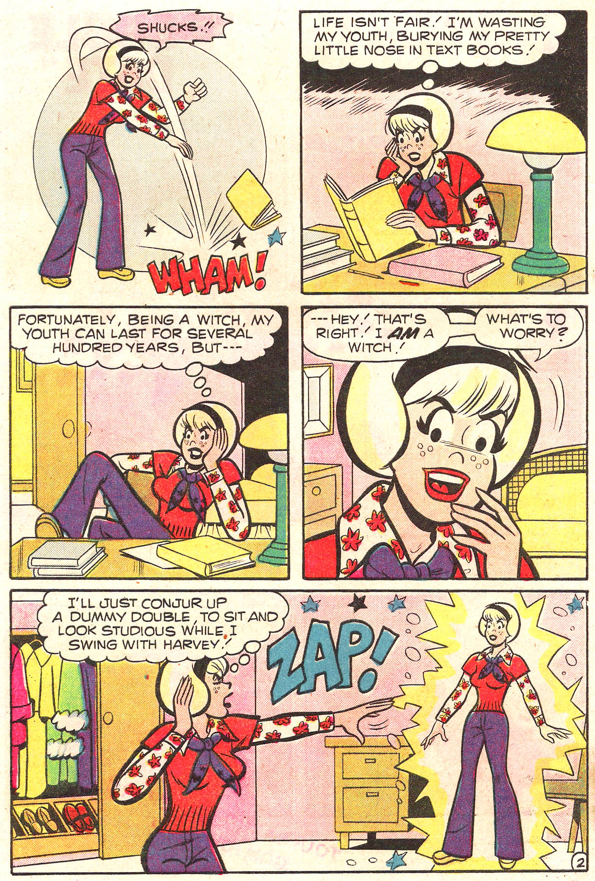 Read online Sabrina The Teenage Witch (1971) comic -  Issue #38 - 4