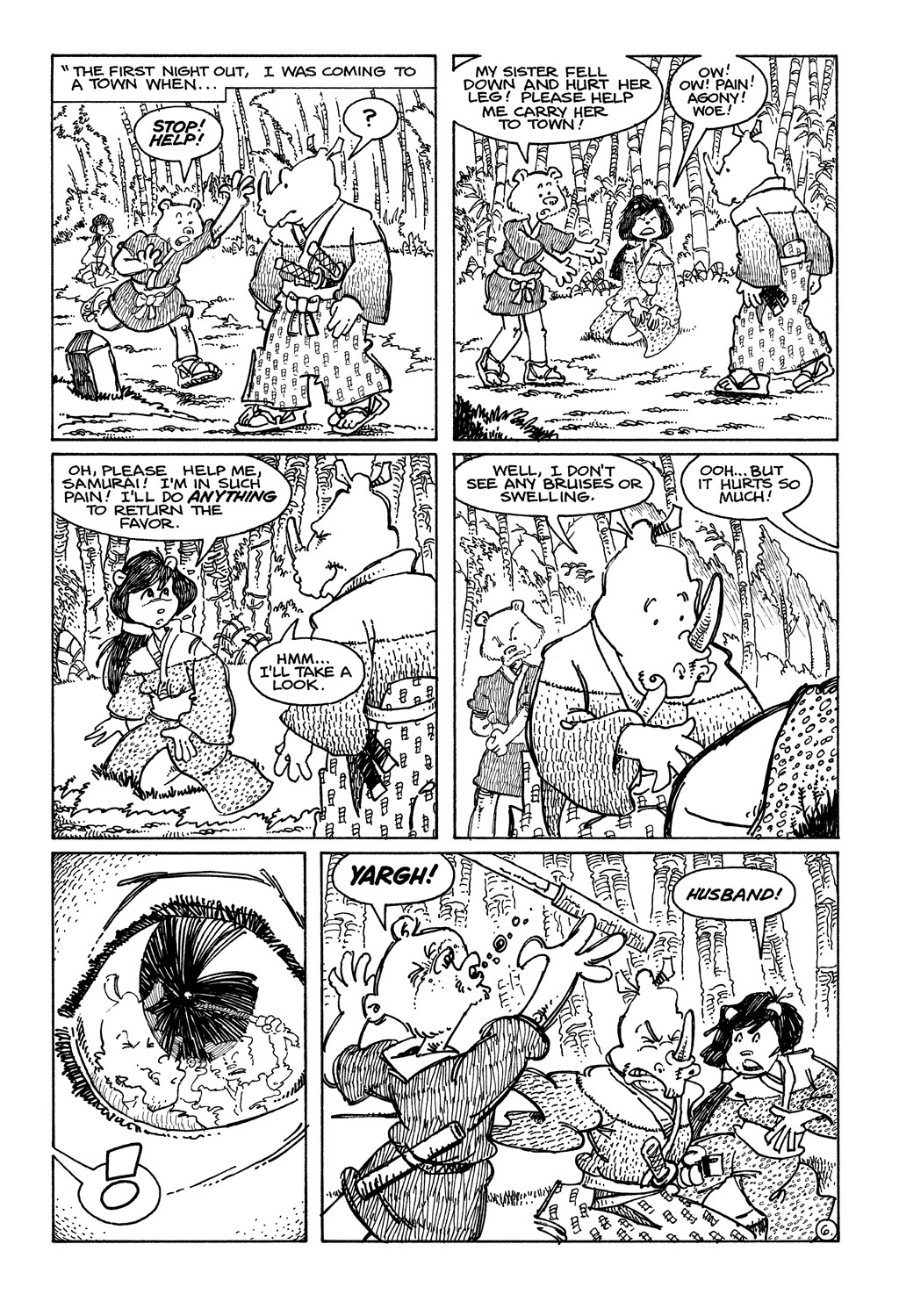 Read online Usagi Yojimbo (1987) comic -  Issue #35 - 8
