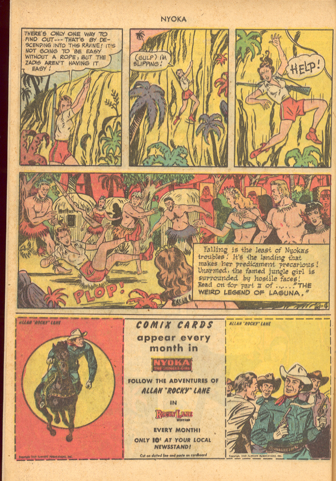 Read online Nyoka the Jungle Girl (1945) comic -  Issue #33 - 8