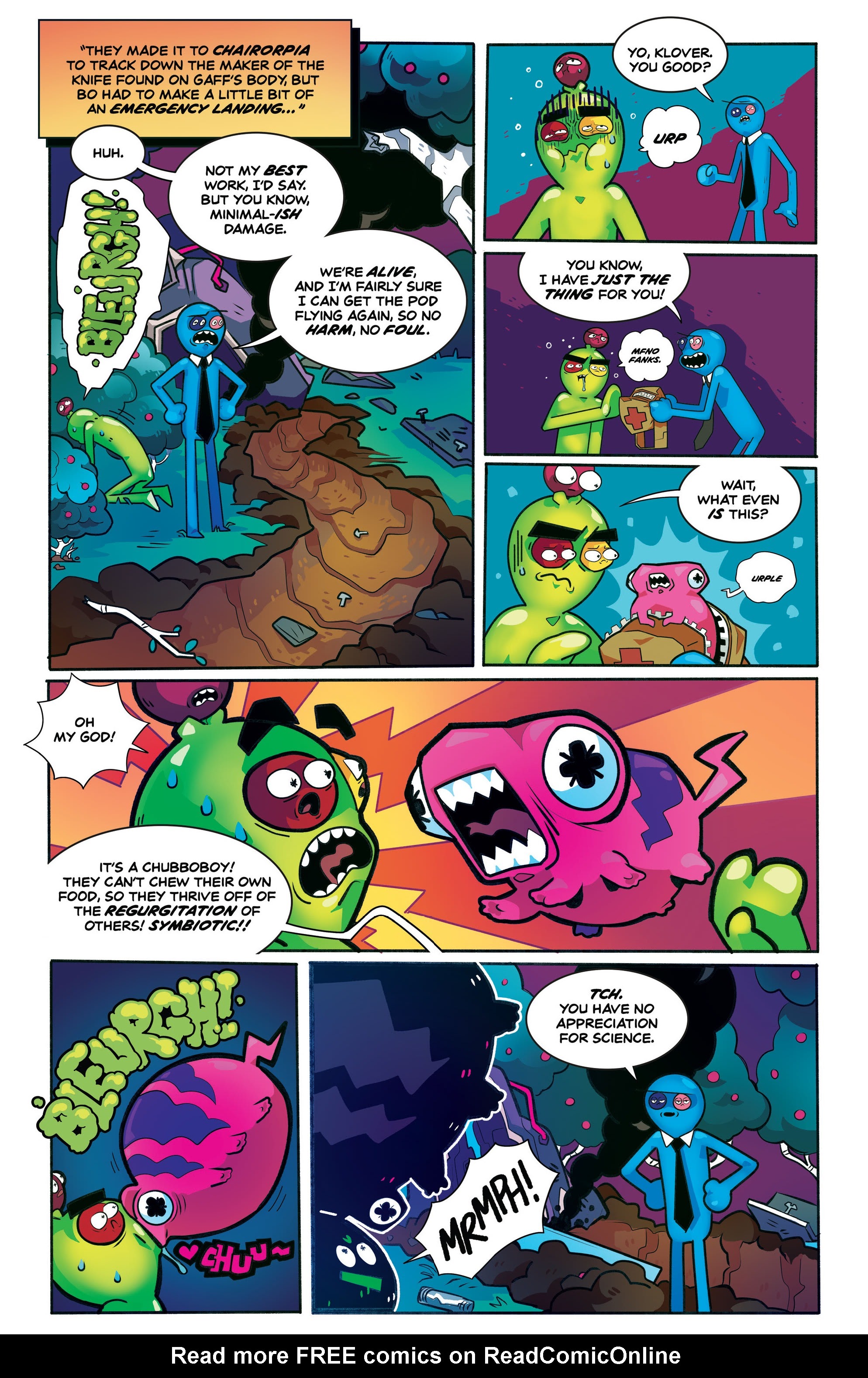 Read online Trover Saves The Universe comic -  Issue #2 - 4