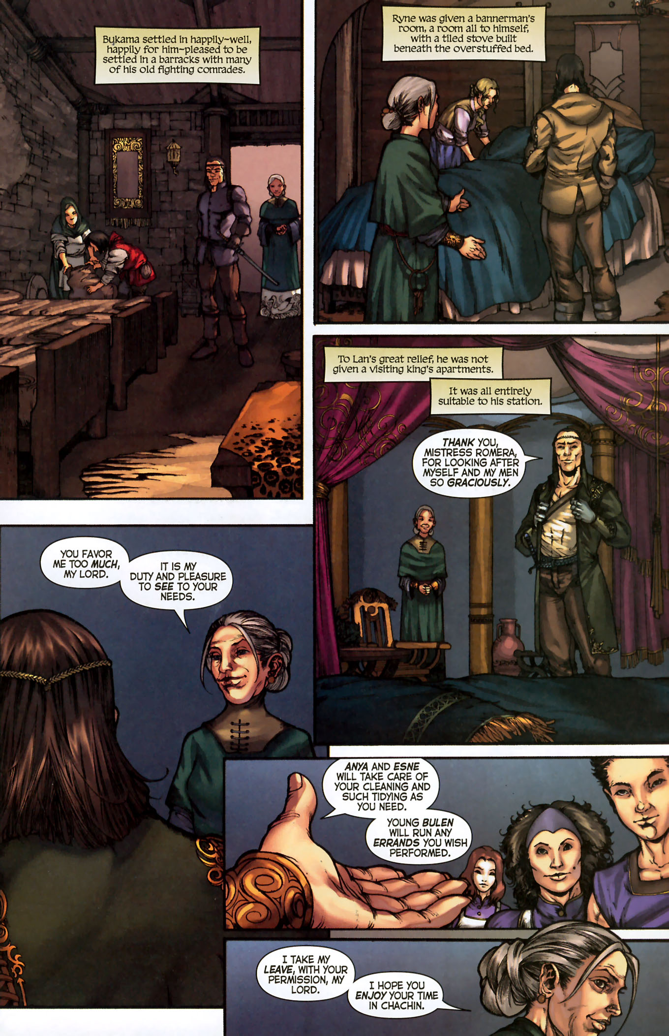 Read online Robert Jordan's The Wheel of Time: New Spring comic -  Issue #7 - 23