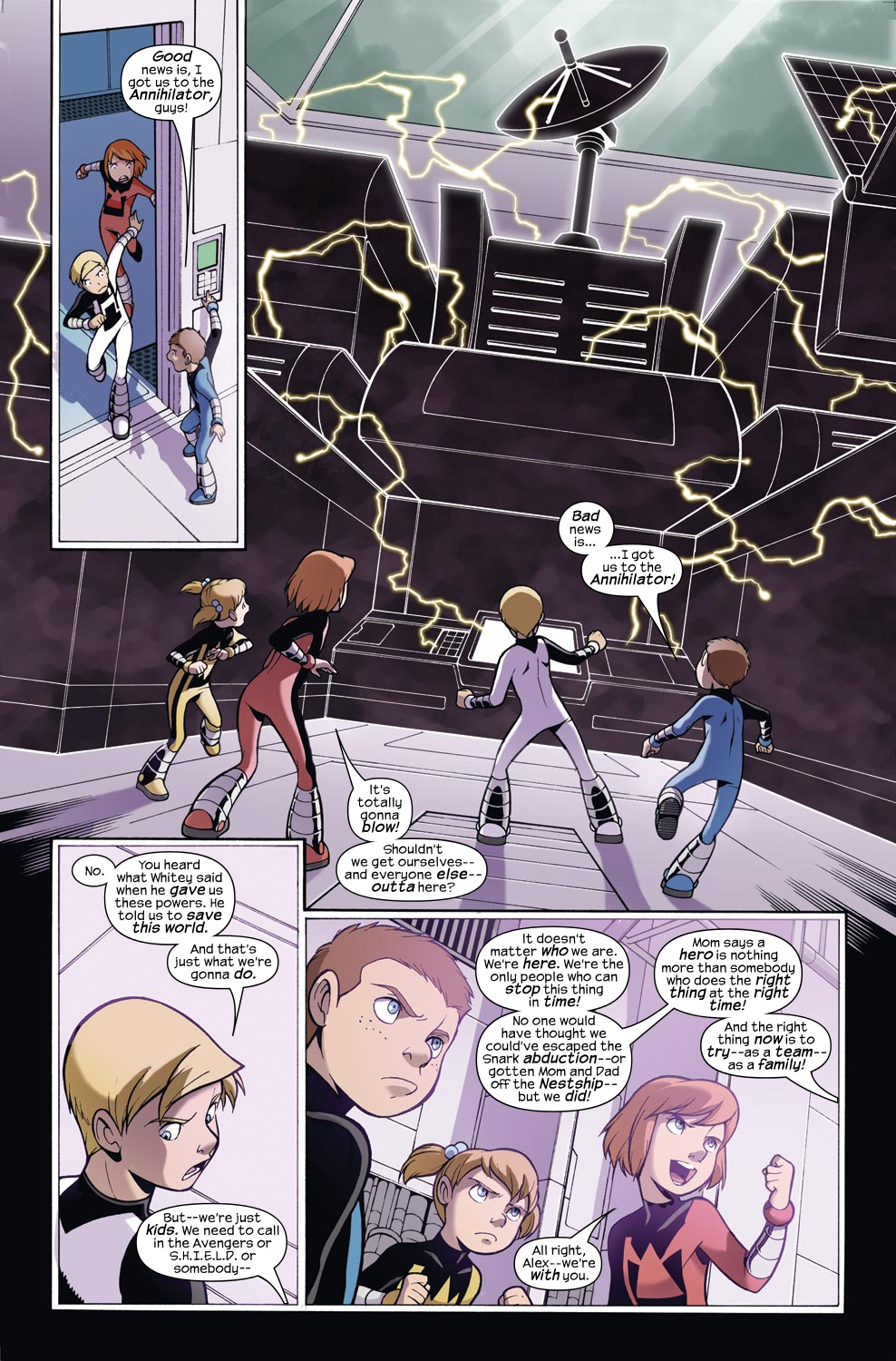 Read online Power Pack: Day One comic -  Issue #4 - 14