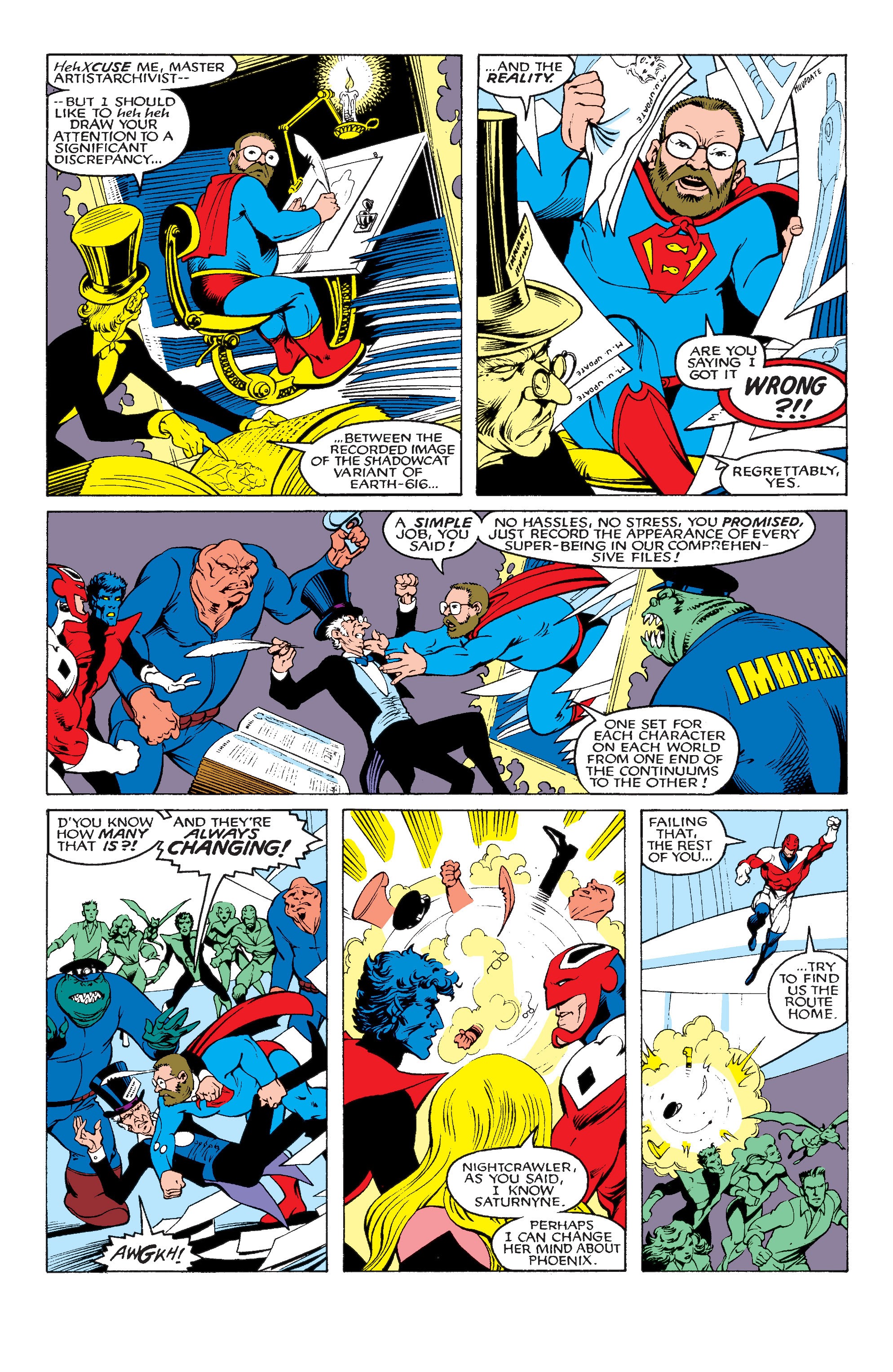 Read online Excalibur (1988) comic -  Issue #24 - 9