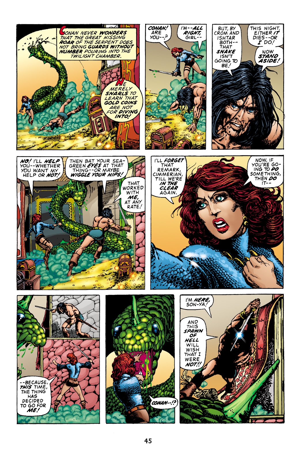 Read online The Chronicles of Conan comic -  Issue # TPB 4 (Part 1) - 46