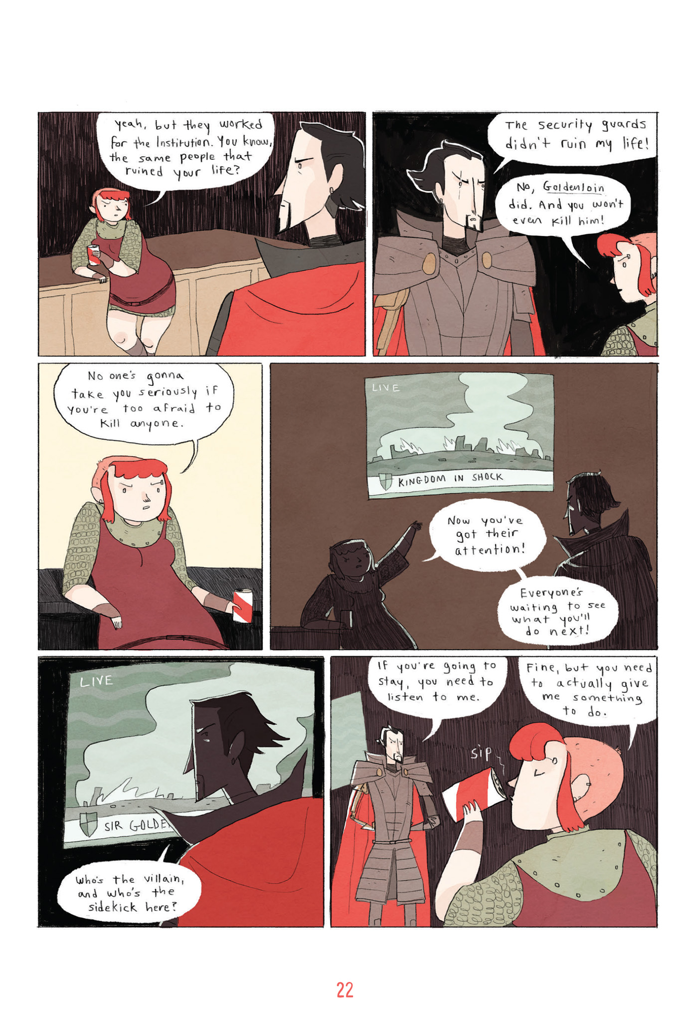 Read online Nimona comic -  Issue # TPB - 28