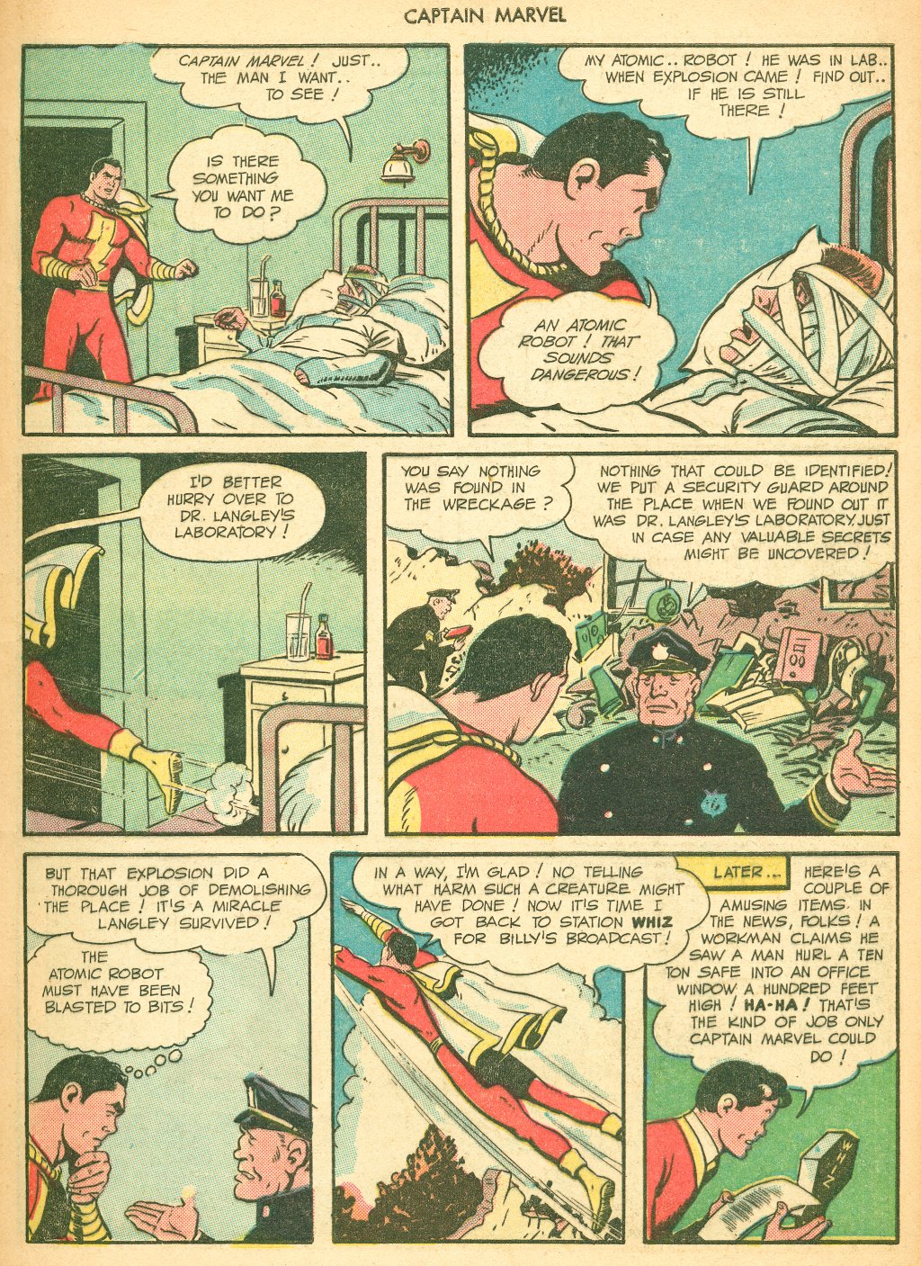 Read online Captain Marvel Adventures comic -  Issue #78 - 9