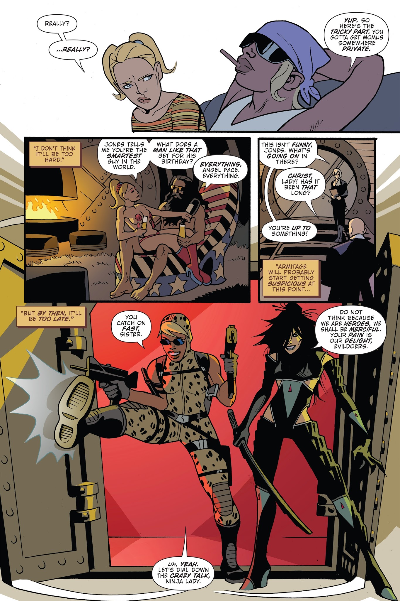 Read online Heroines comic -  Issue # TPB - 60