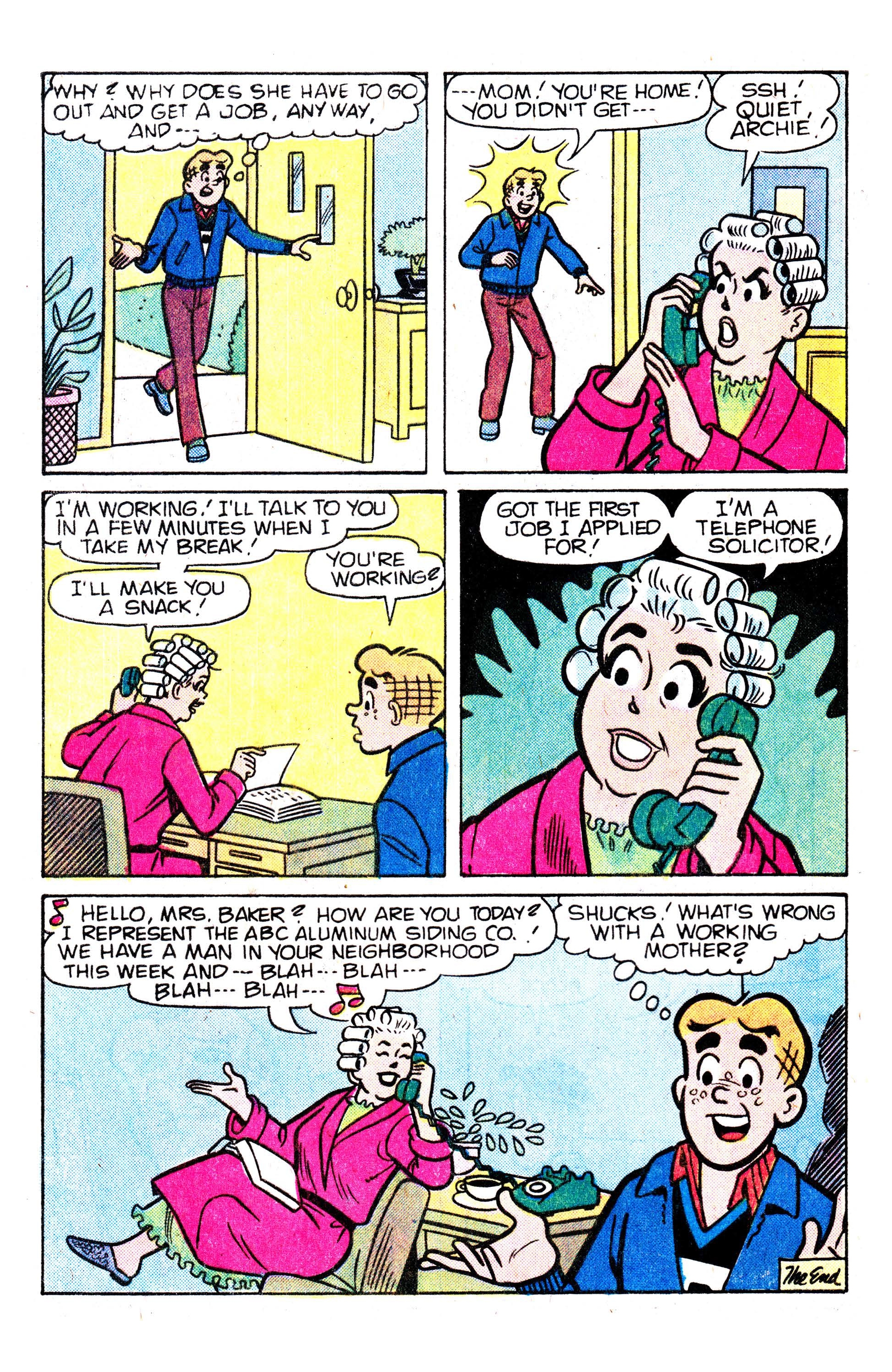 Read online Archie (1960) comic -  Issue #305 - 7