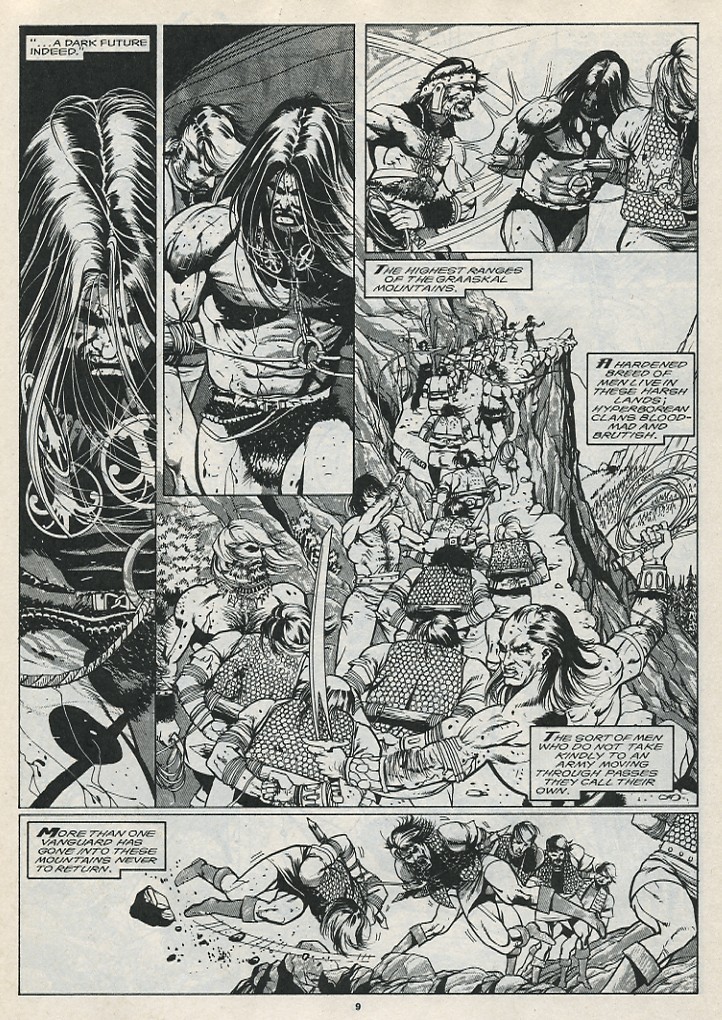 Read online The Savage Sword Of Conan comic -  Issue #176 - 11