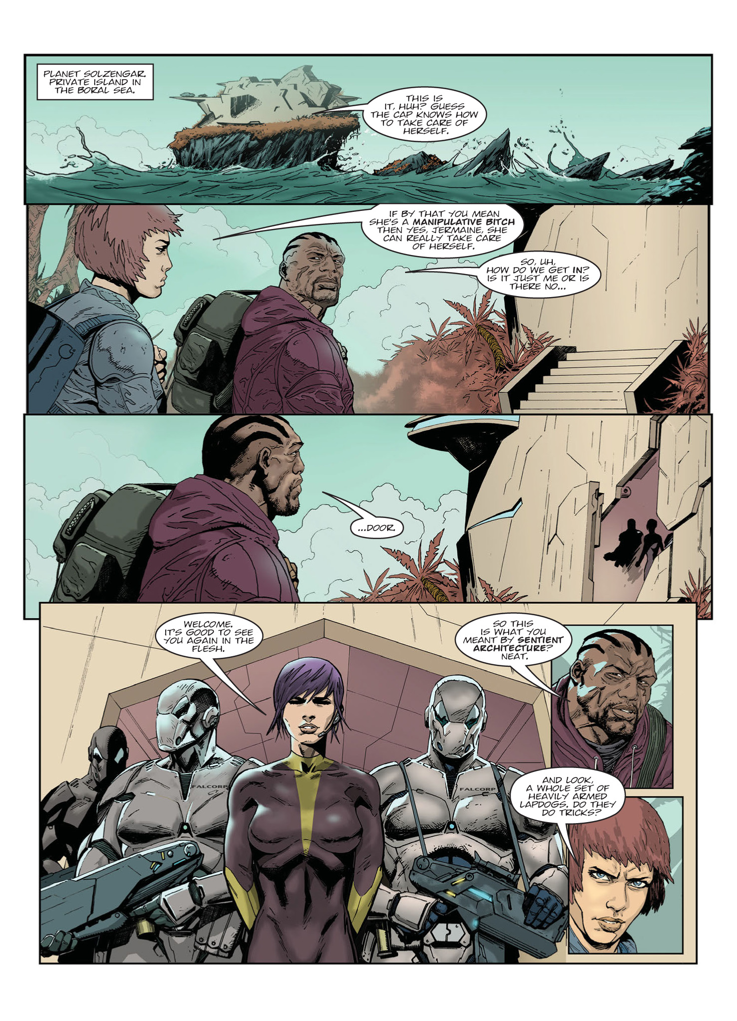Read online Judge Dredd Megazine (Vol. 5) comic -  Issue #392 - 99