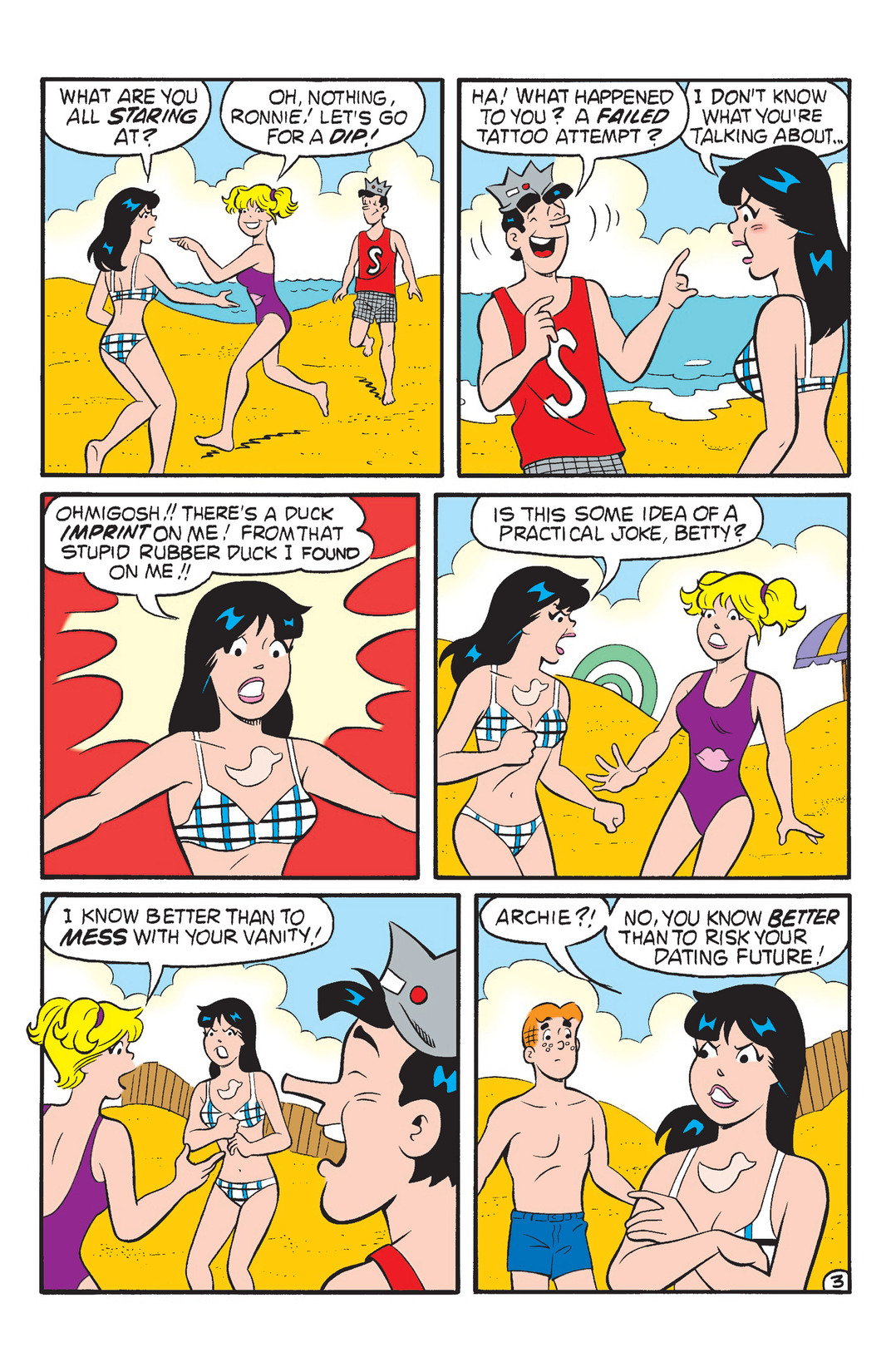 Read online Betty and Veronica: Swimsuit Special comic -  Issue # TPB (Part 1) - 55