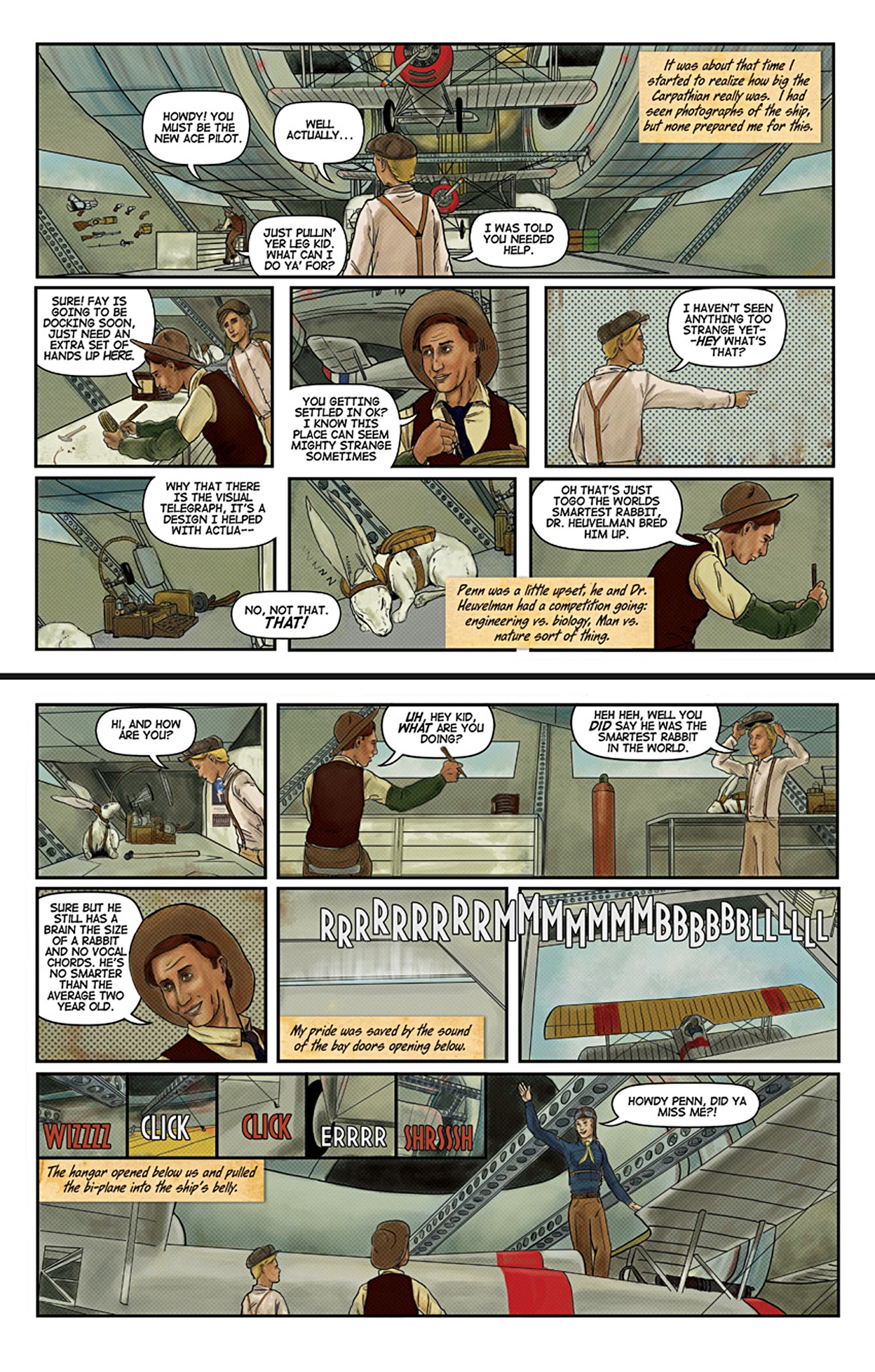 Read online The Adventures of the 19XX comic -  Issue #1 - 5