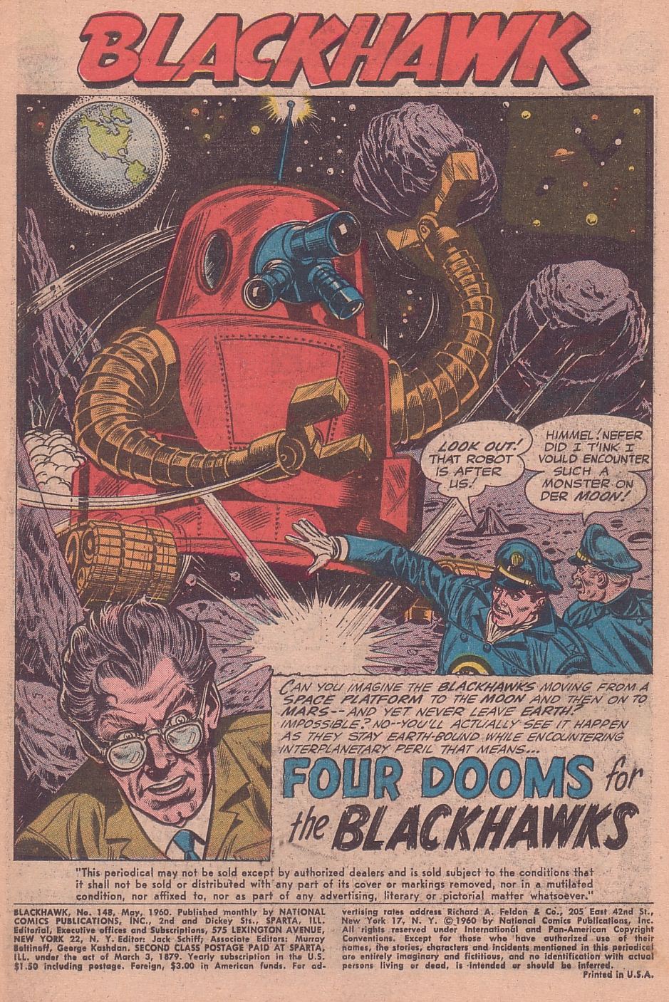 Blackhawk (1957) Issue #148 #41 - English 3