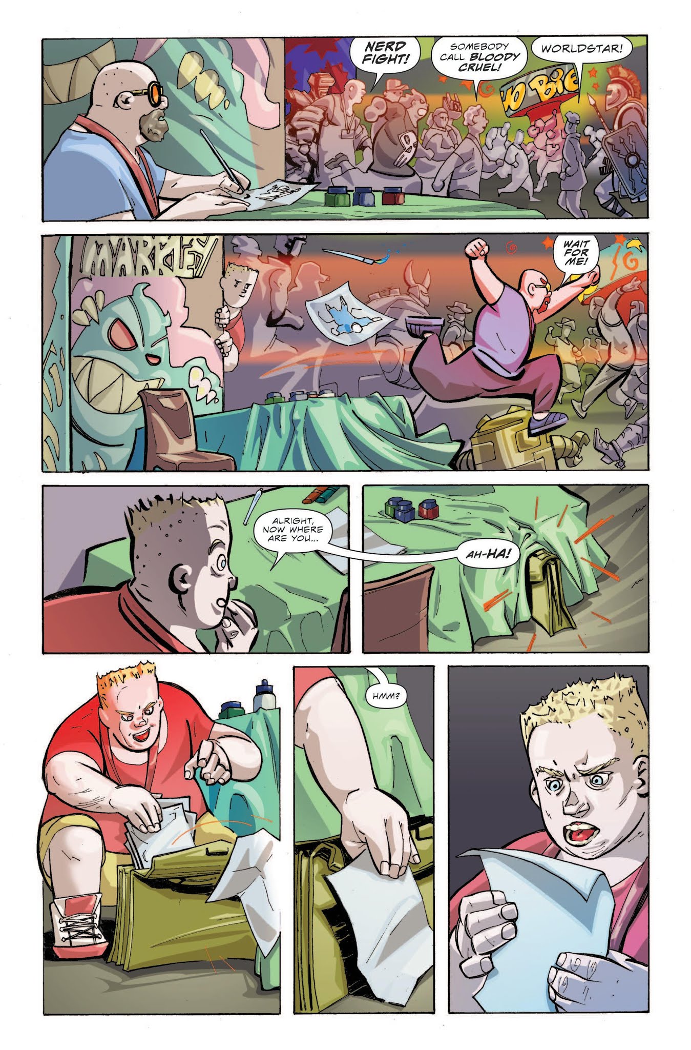 Read online Revenge of the Fanboys! comic -  Issue #1 - 19
