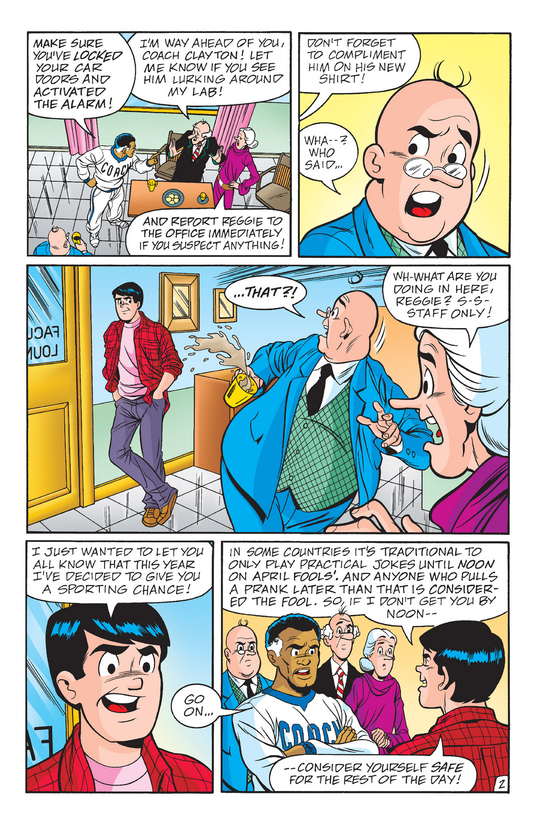 Read online Reggie: King of April Fools 2 comic -  Issue # TPB - 98