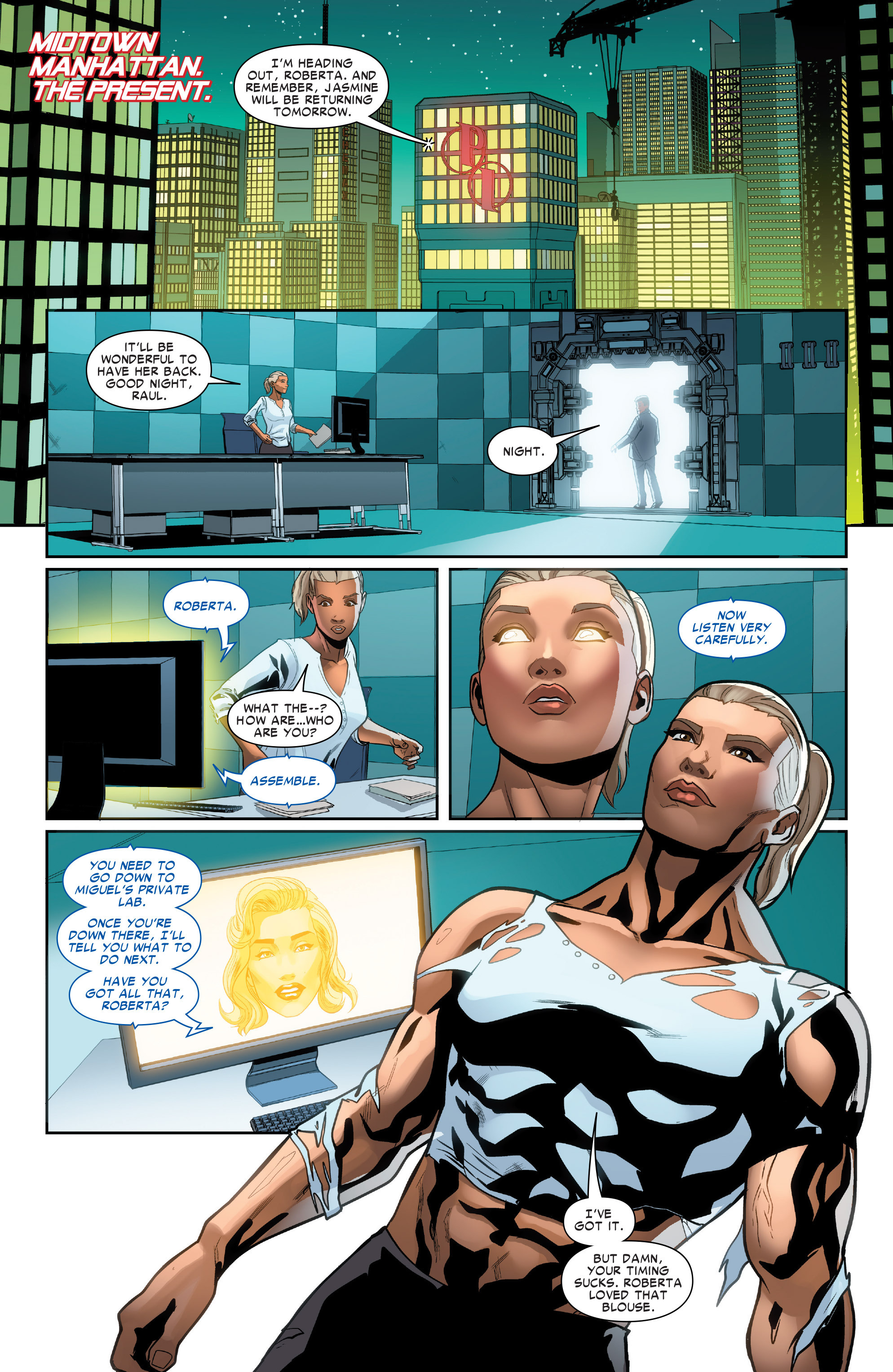 Read online Spider-Man 2099 (2015) comic -  Issue #12 - 3