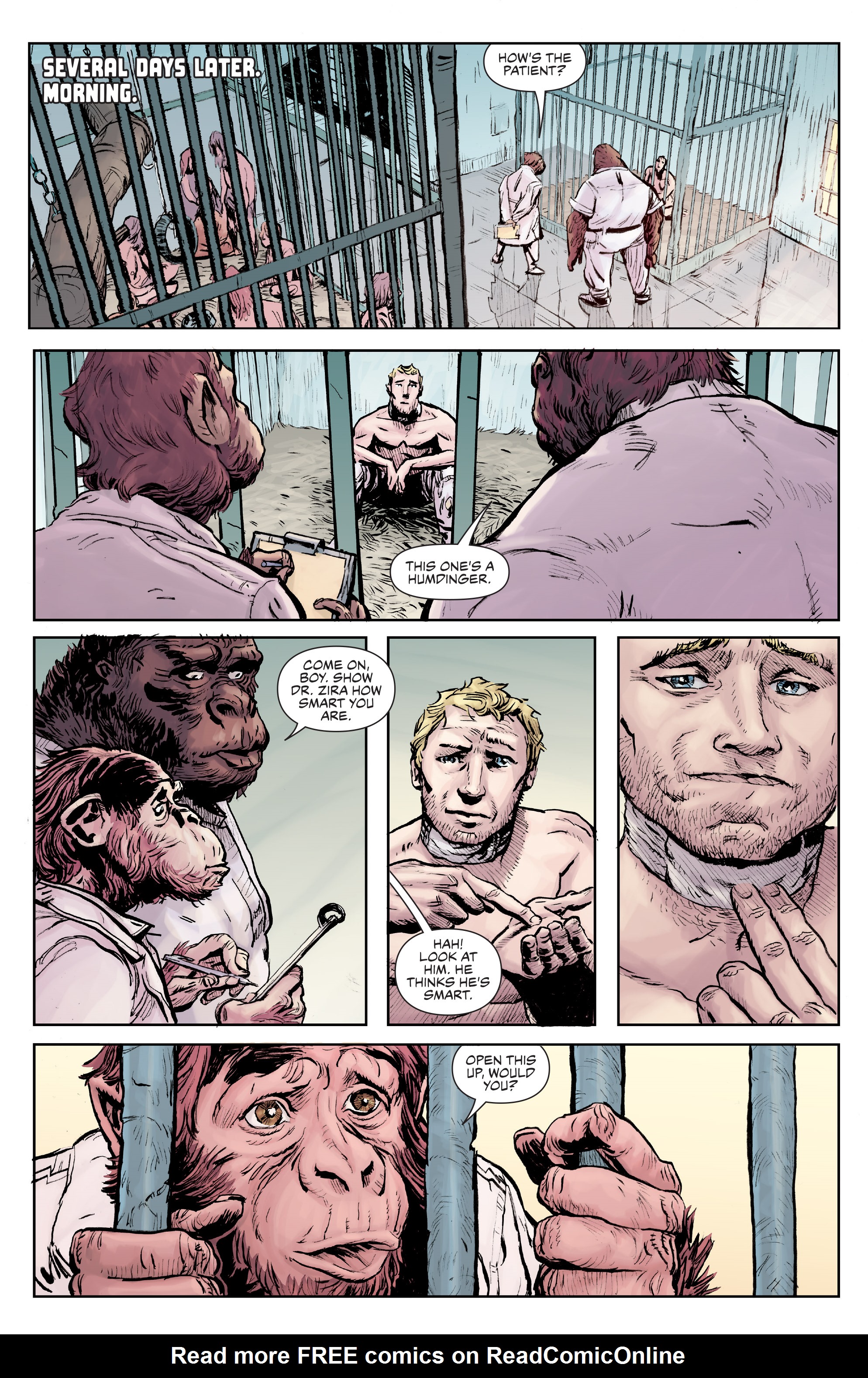 Read online Planet of the Apes Visionaries comic -  Issue # TPB - 47