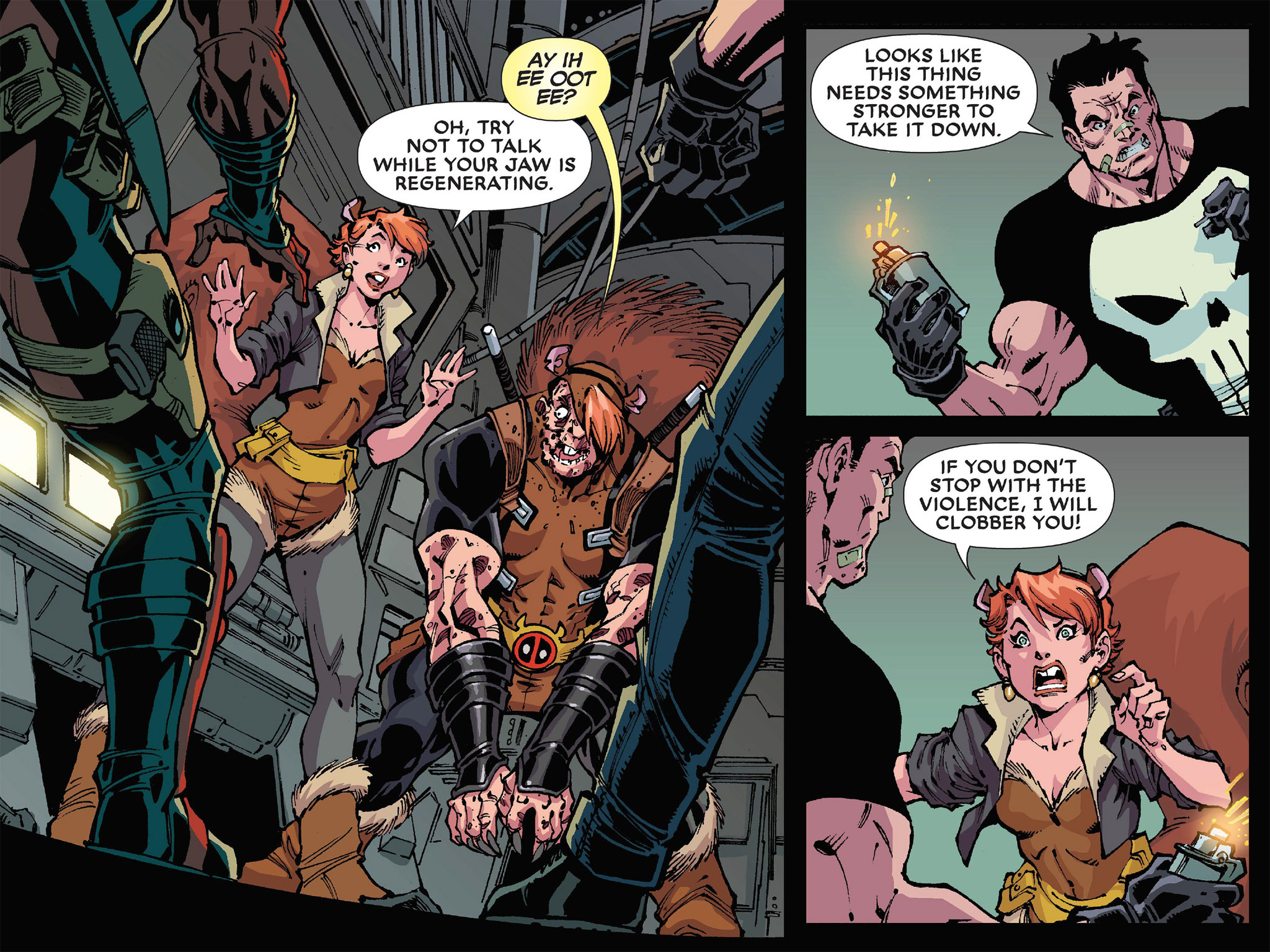 Read online Deadpool: Too Soon? Infinite Comic comic -  Issue #7 - 34