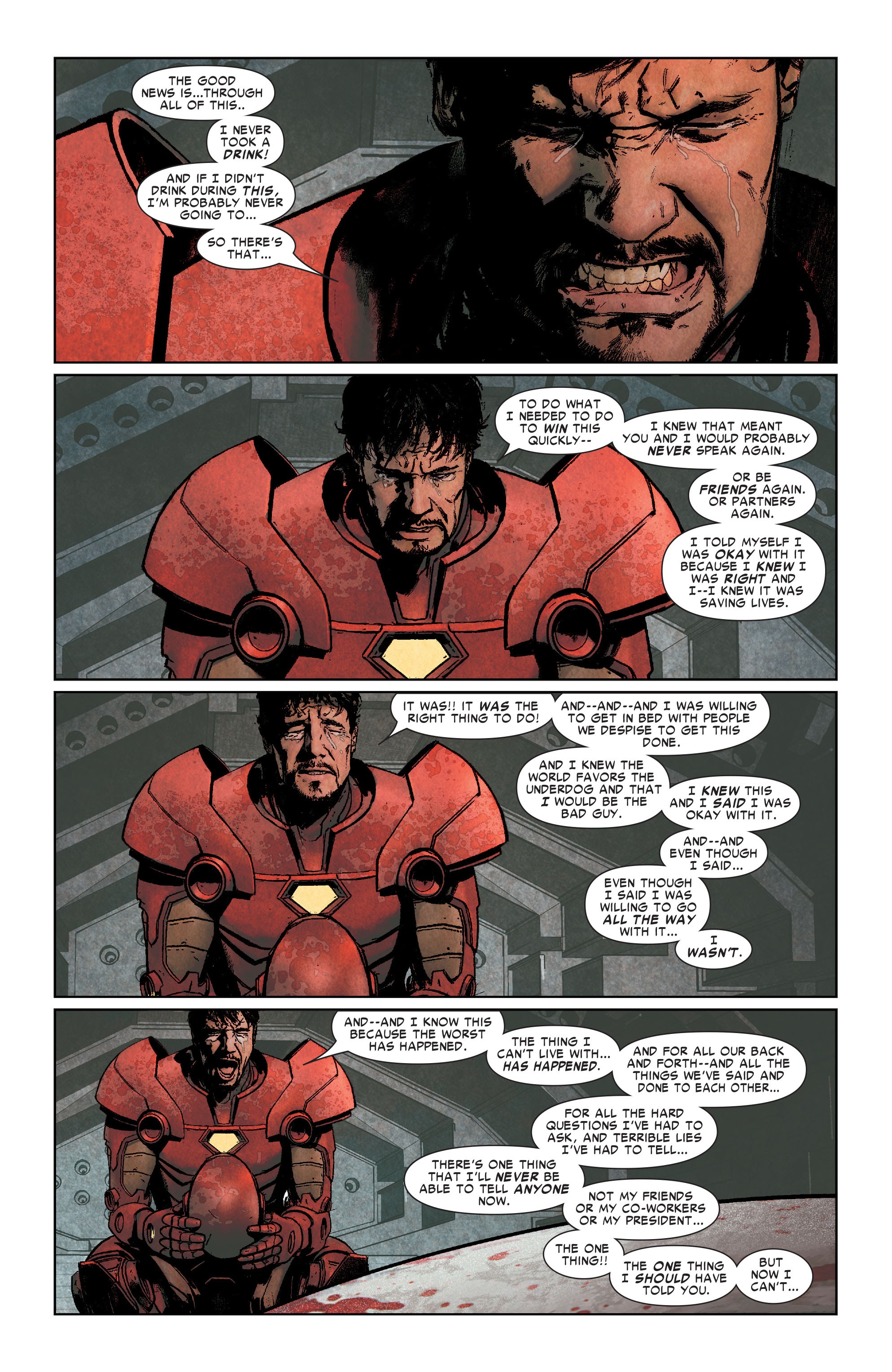 Read online Civil War: Iron Man comic -  Issue # TPB - 101