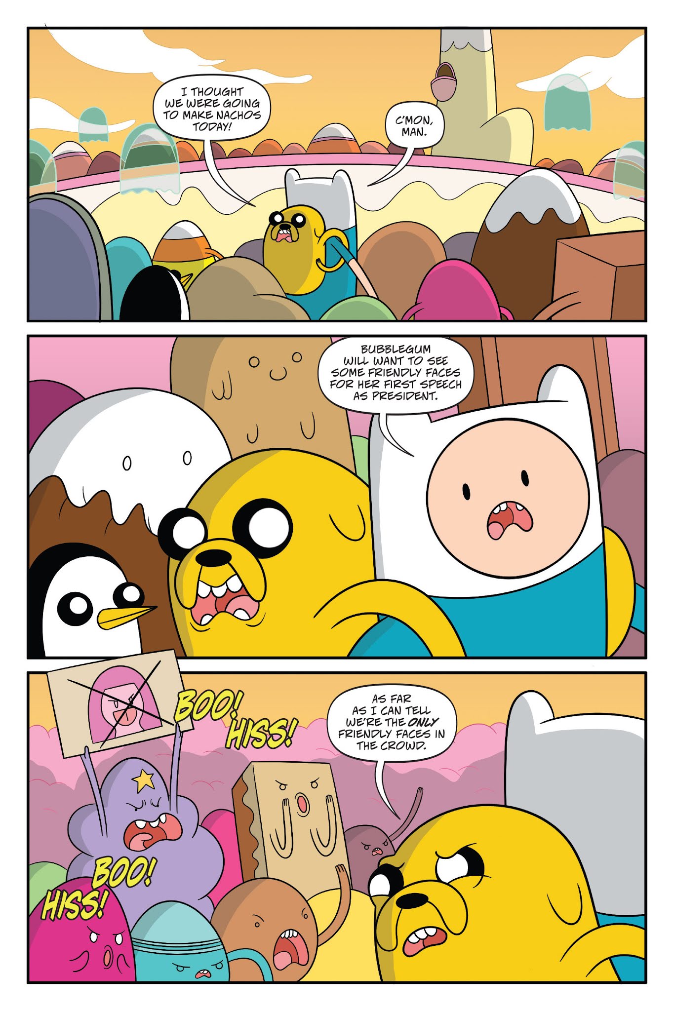 Read online Adventure Time: President Bubblegum comic -  Issue # TPB - 69