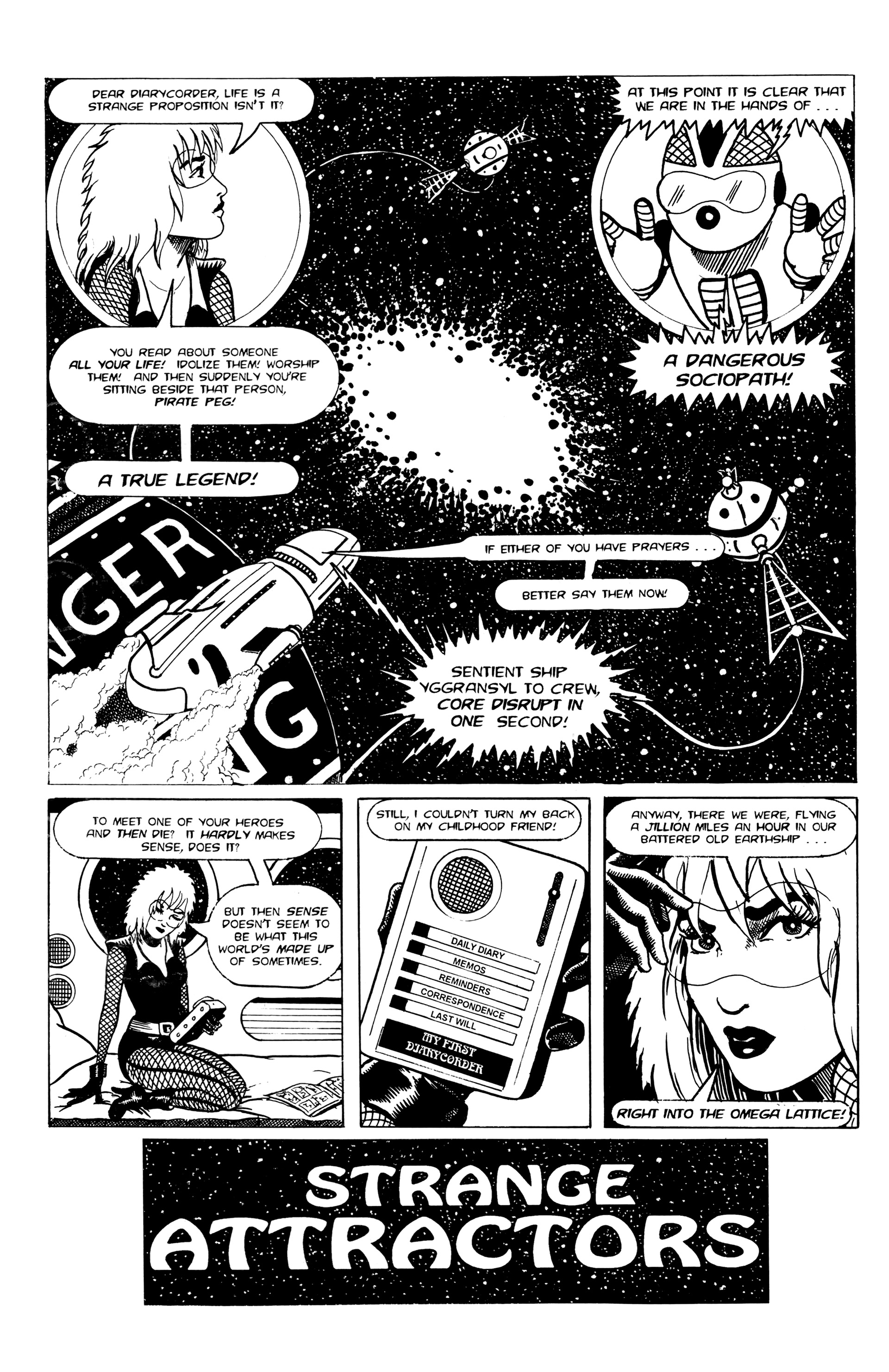 Read online Strange Attractors (1993) comic -  Issue #3 - 3