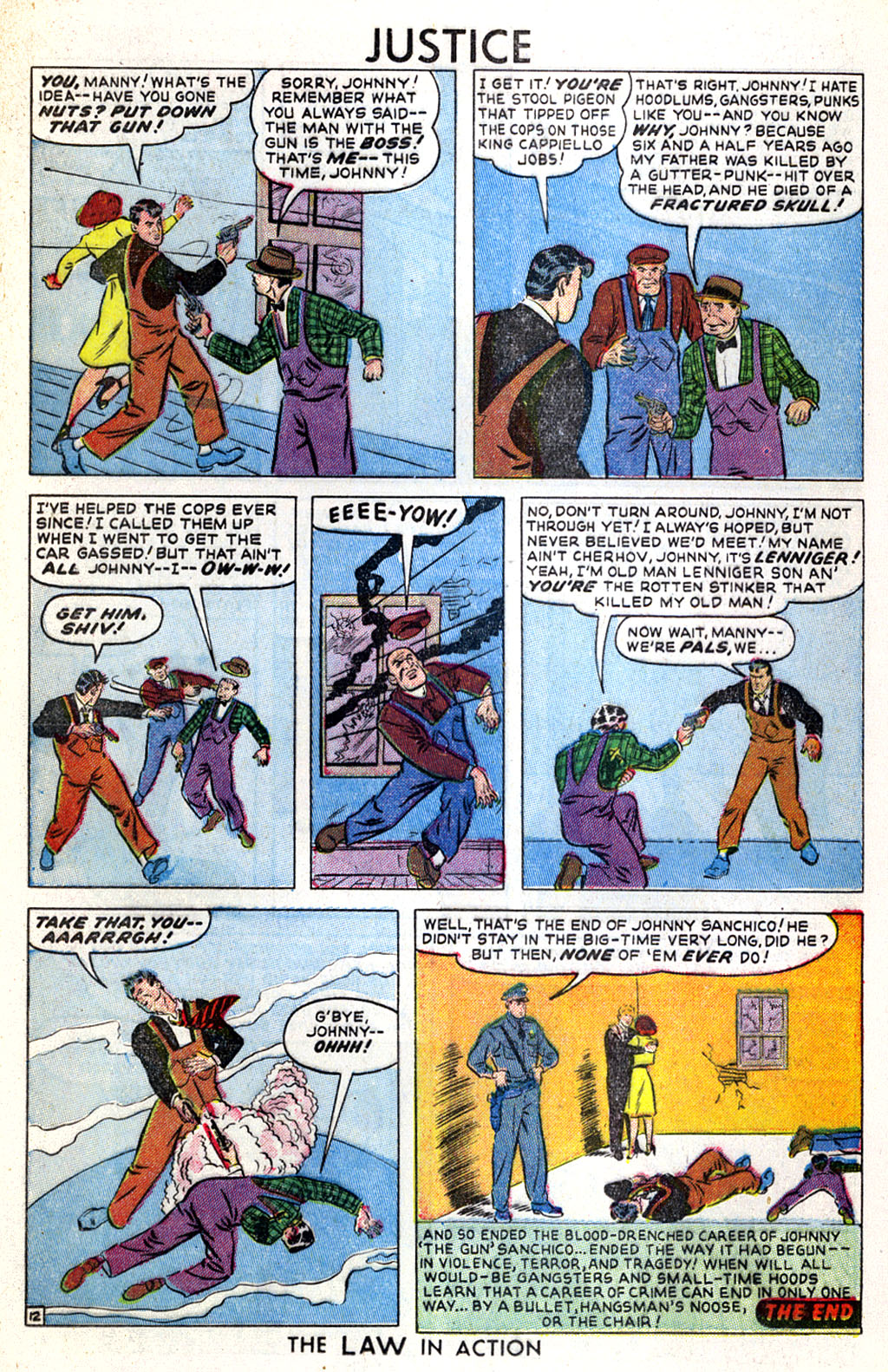 Read online Justice (1947) comic -  Issue #9 - 14